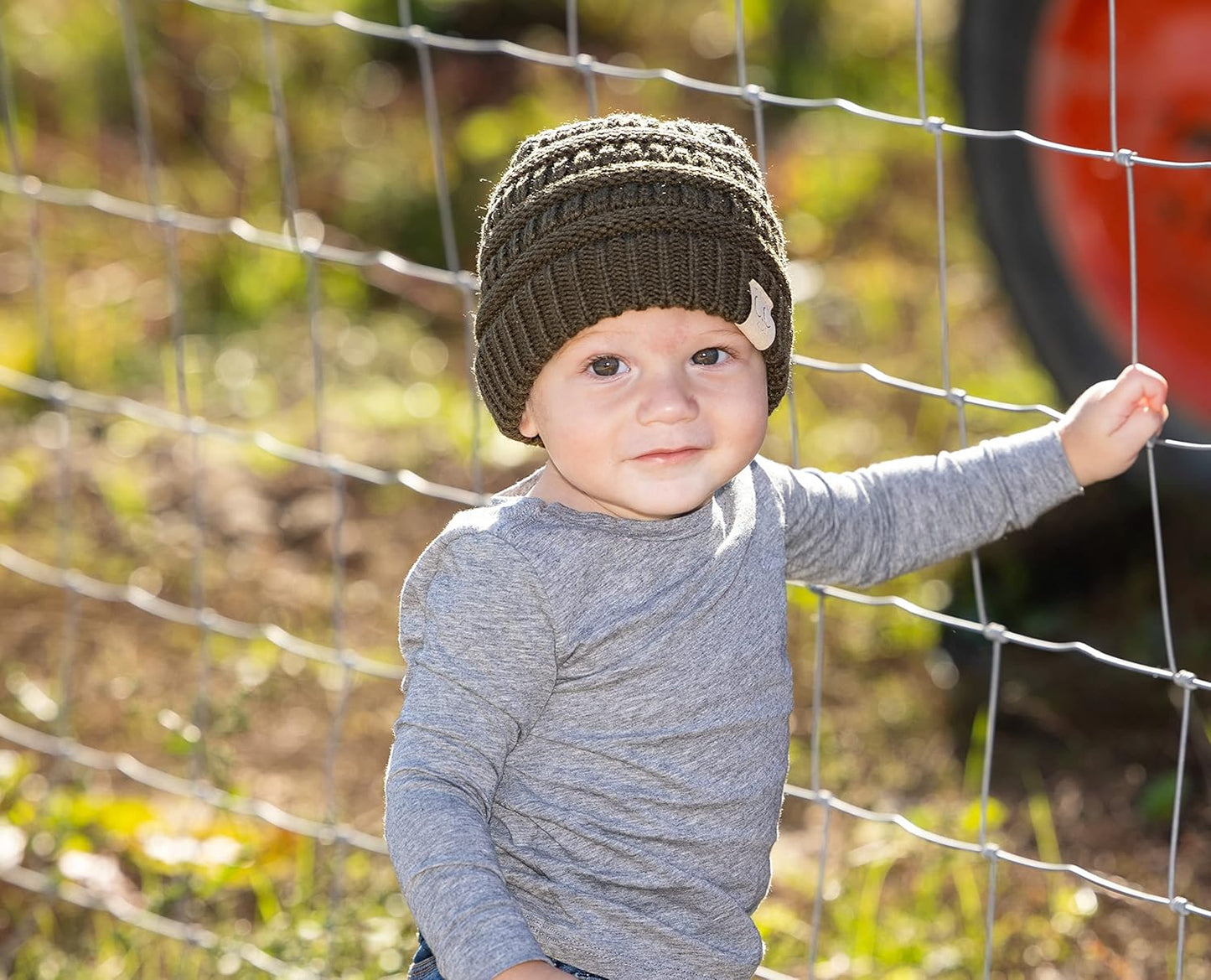 Kids Cozy Ribbed Beanie - Warm Winter Knit Cap for Toddlers