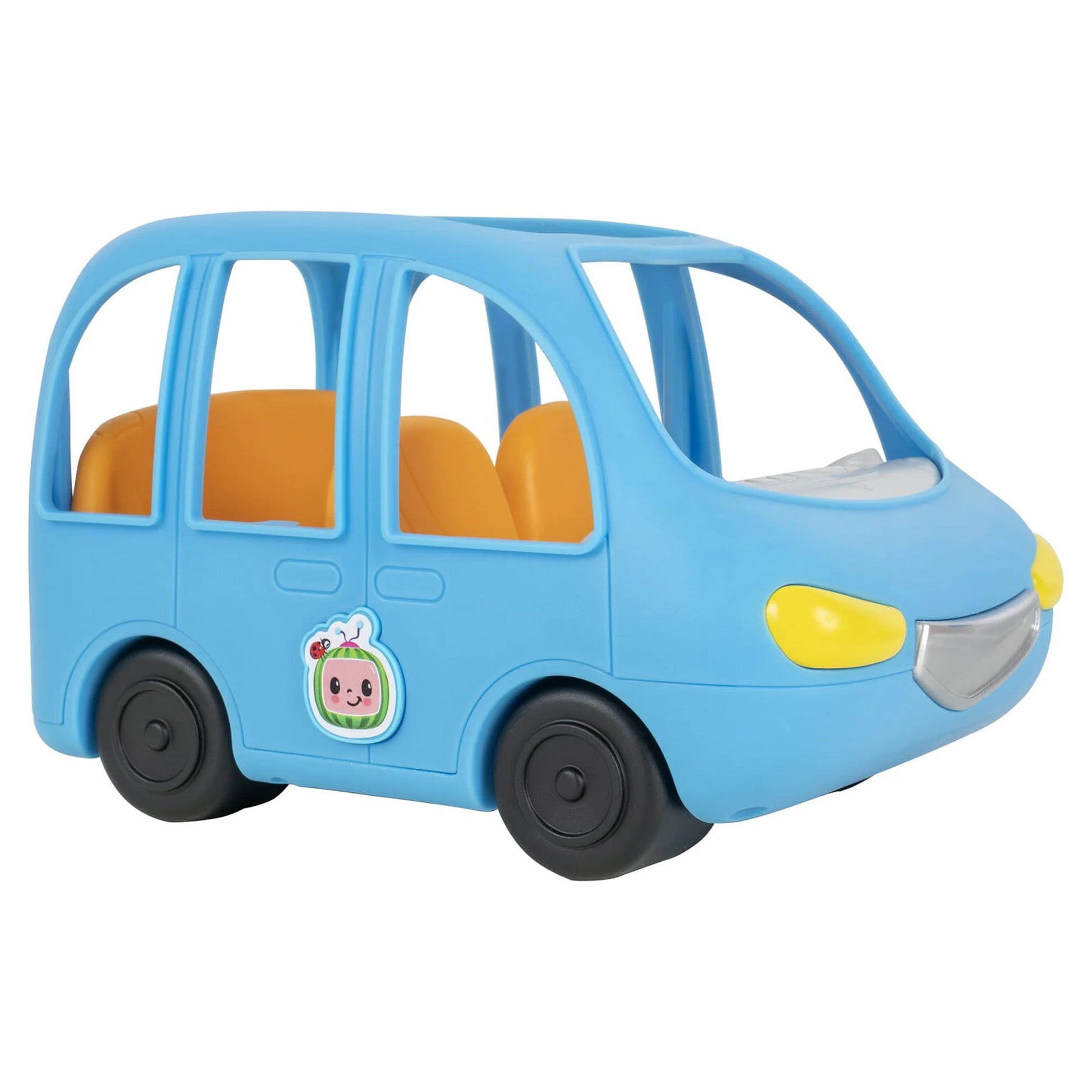 Cocomelon Family Fun Car, with Sounds - Includes JJ - Plays Clip of Song, Are We There yet - Toys for Kids, Toddlers, and Preschoolers