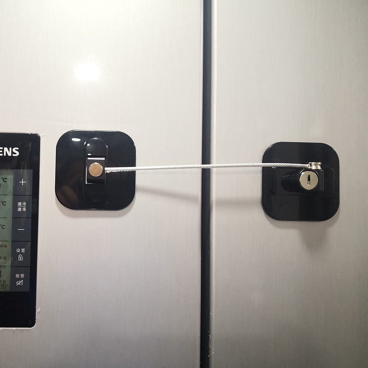 Upgraded Refrigerator Lock for Adults, Fridge Locks for Kids with Key