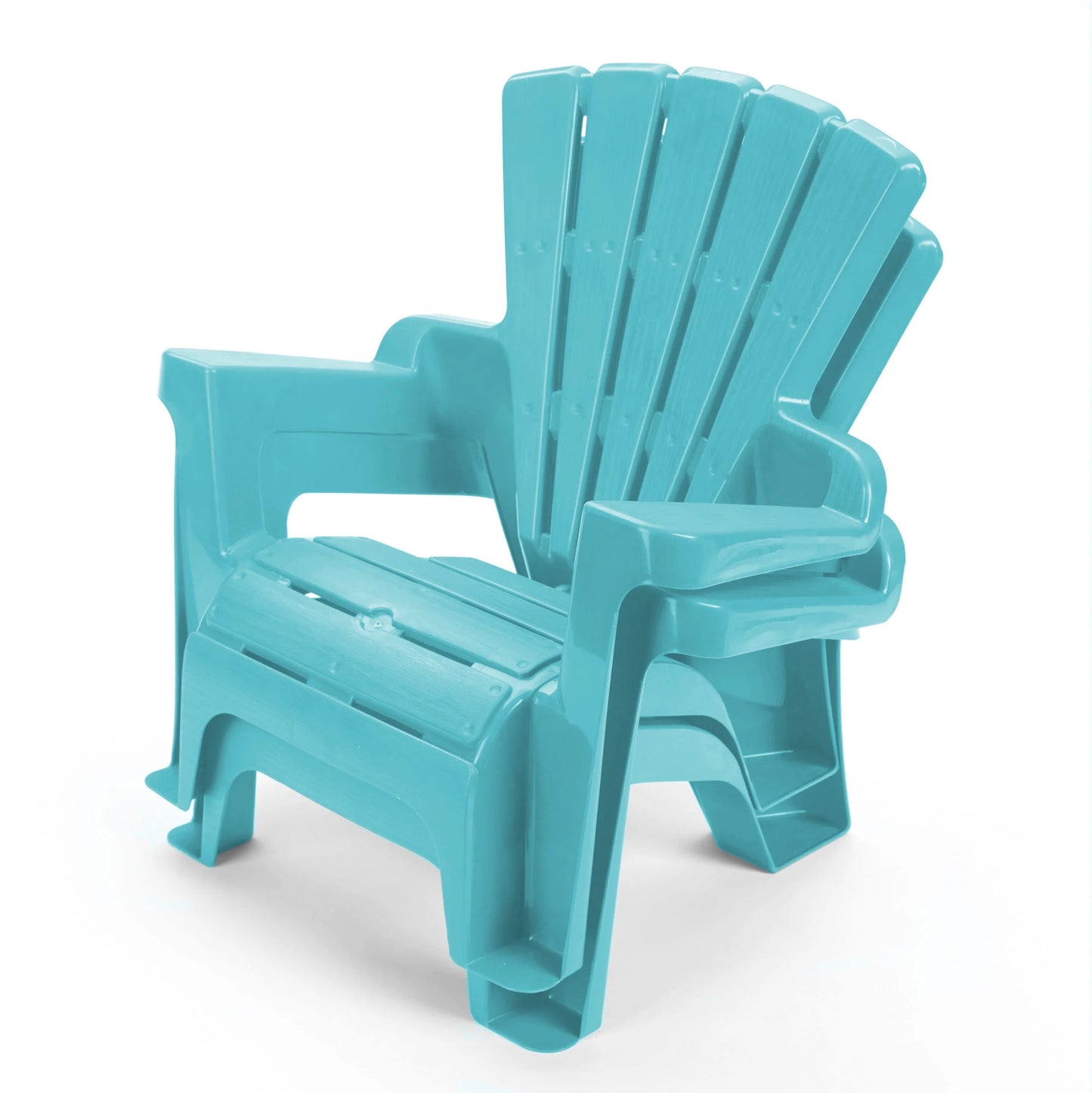 Adirondack Chair for Toddlers, Turquoise, 1 Seat