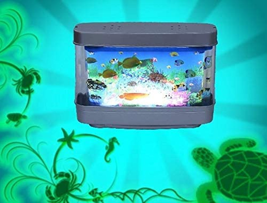 Artificial Tropical Fish Decorative Sensory Aquarium Lamp Virtual Ocean in Motio
