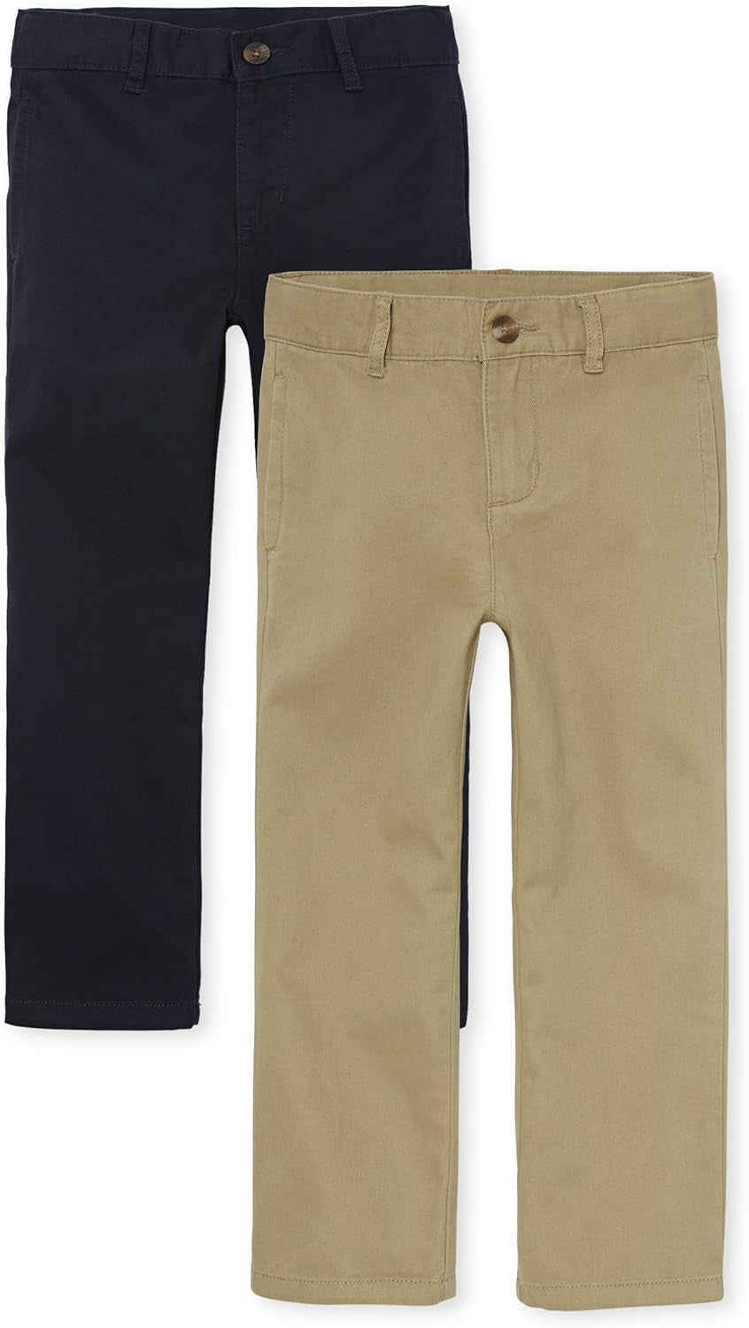Relaxed Straight Chino Pants,Multipacks