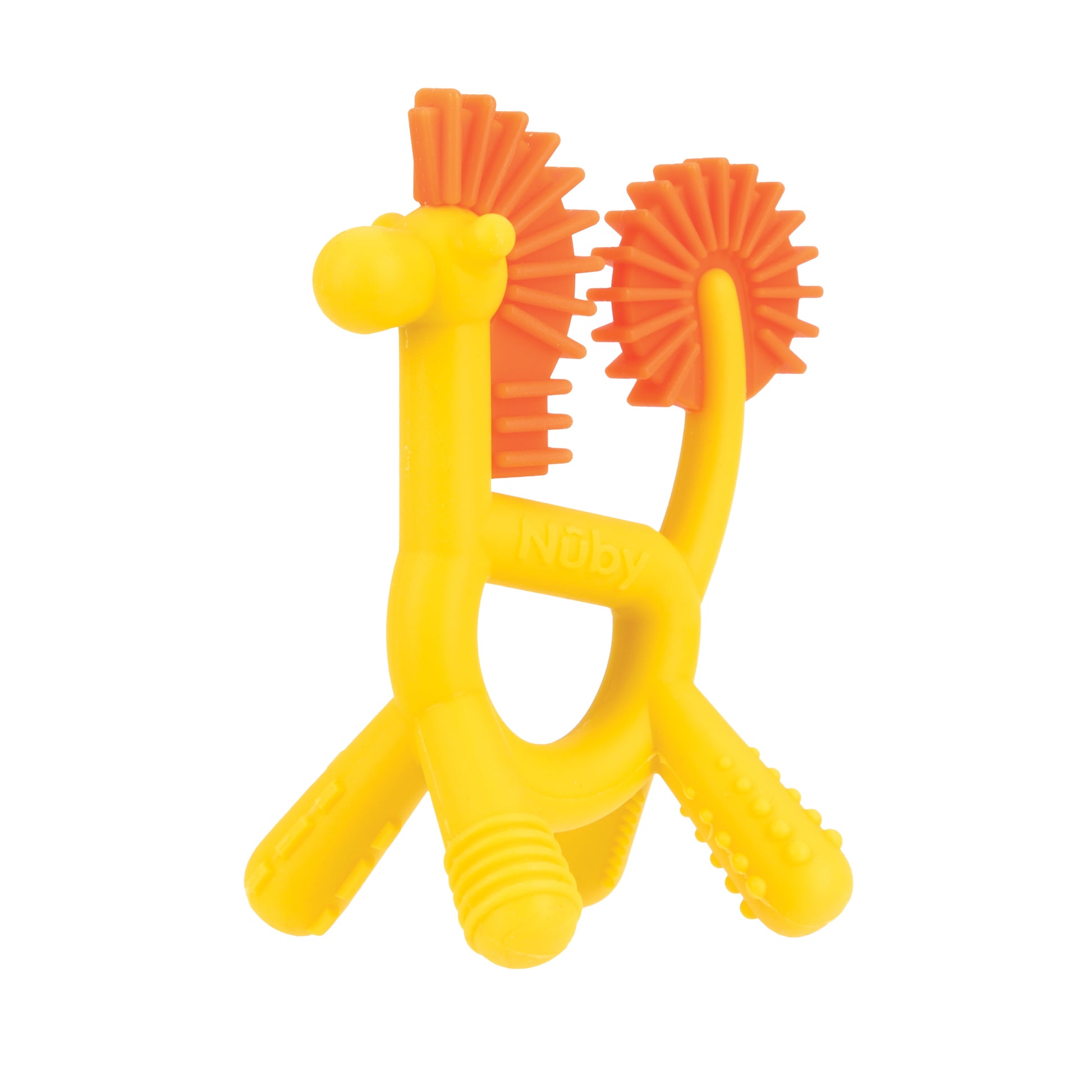 Geo Zoos Massaging Teether for Babies, Giraffe Design