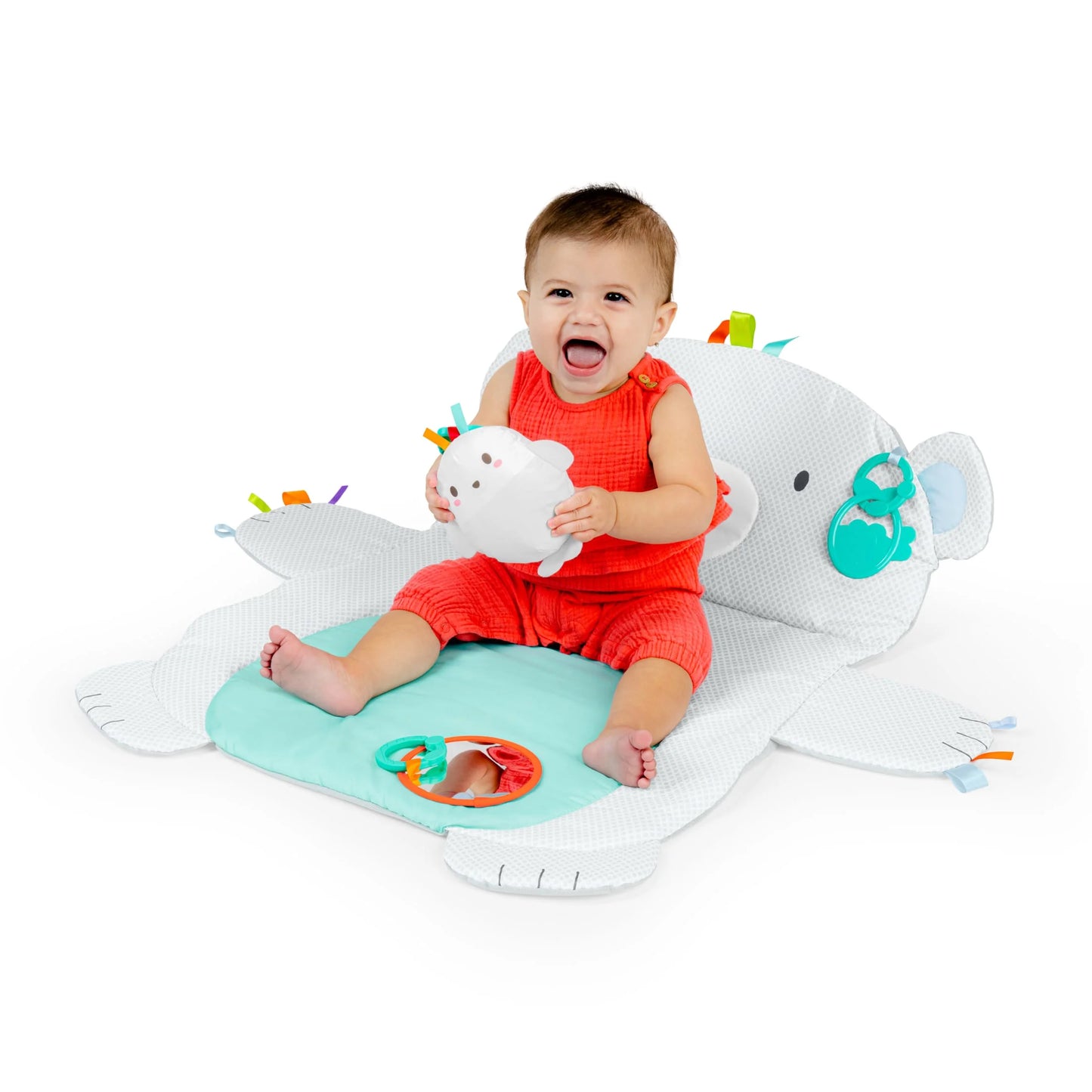 Tummy Time Prop & Play Baby Activity Mat for Infants, Polar Bear, Unisex