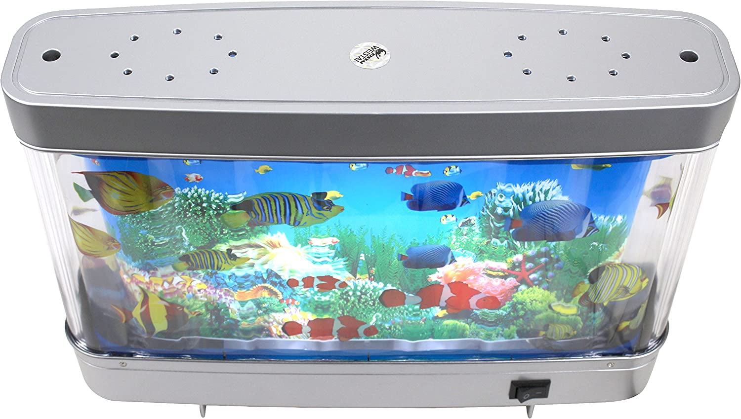Artificial Tropical Fish Decorative Sensory Aquarium Lamp Virtual Ocean in Motio