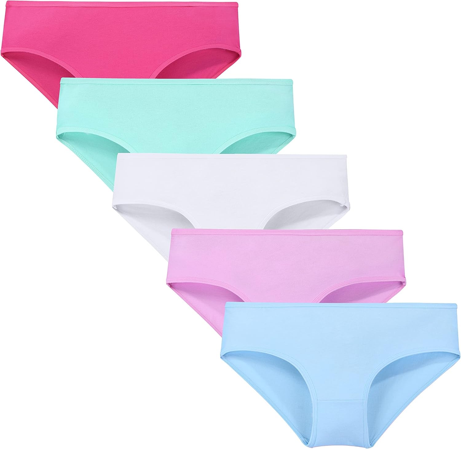 Girls Underwear Cotton Panties for Teen Multipack
