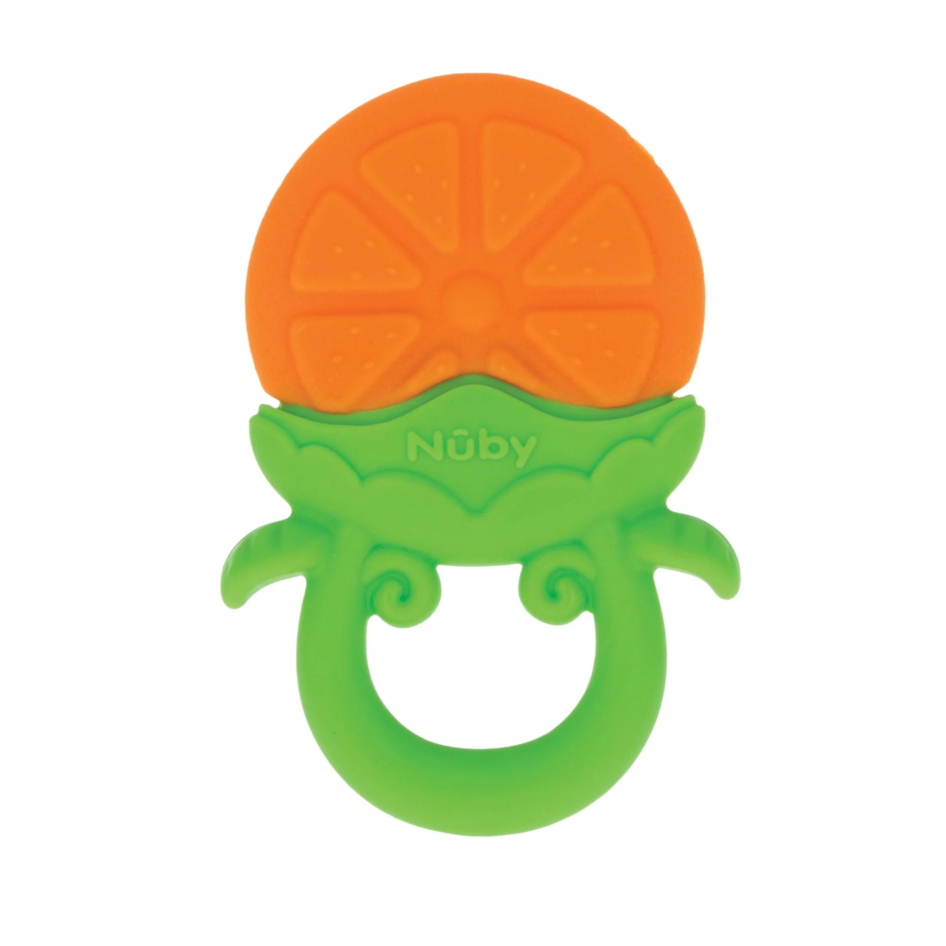 Fruity Chews Silicone Teether for Babies, Orange