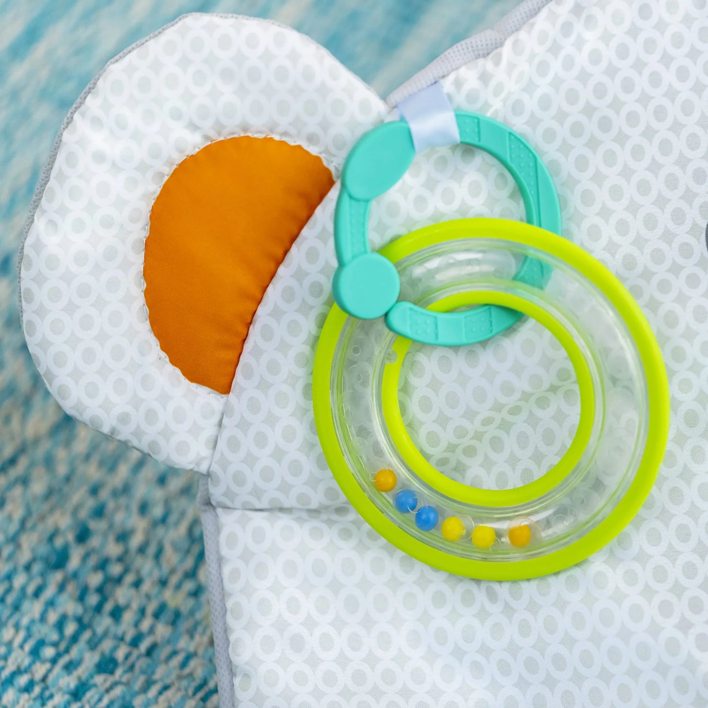 Tummy Time Prop & Play Baby Activity Mat for Infants, Polar Bear, Unisex