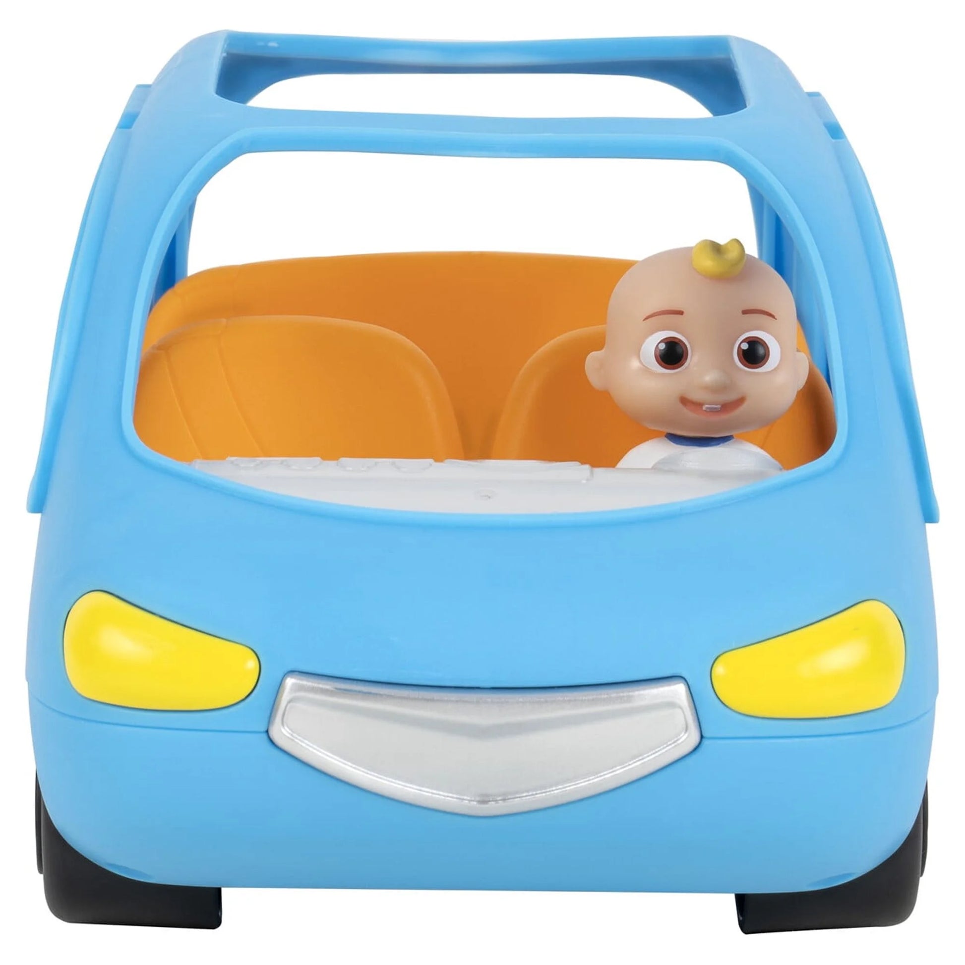 Cocomelon Family Fun Car, with Sounds - Includes JJ - Plays Clip of Song, Are We There yet - Toys for Kids, Toddlers, and Preschoolers