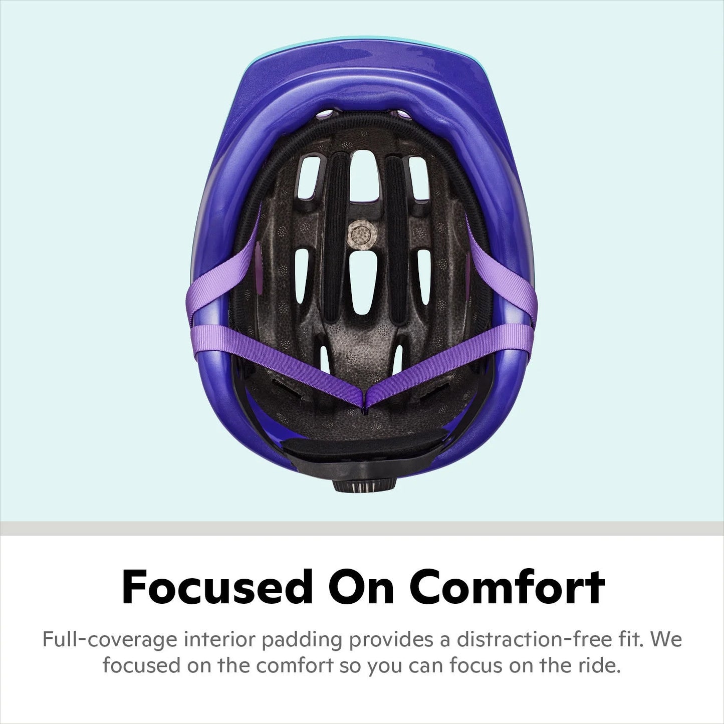 Classic Toddler Bike Helmet, Ages 3-5, Purple