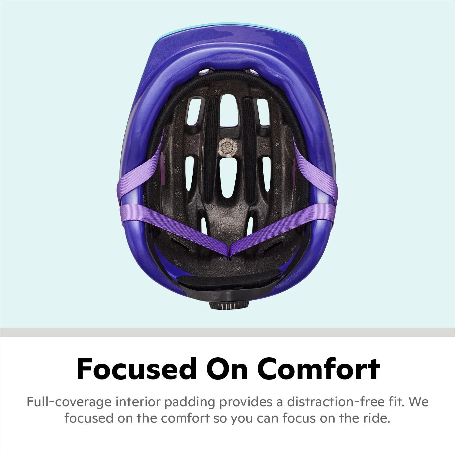 Classic Toddler Bike Helmet, Ages 3-5, Purple