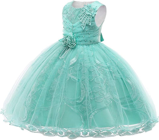 Girls Dress Party Dress for Girls Knee Length Cute Priness Dress Christmas Holiday Dress