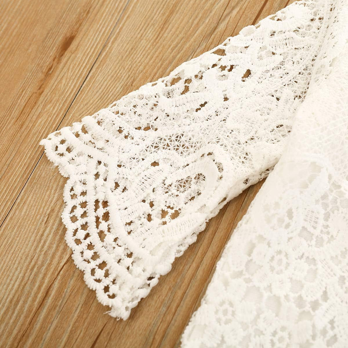 Newborn Infant Baby Girls Clothes Summer off Shoulder Sleeve Lace Romper Tops+Ruffles Tulle Shorts
