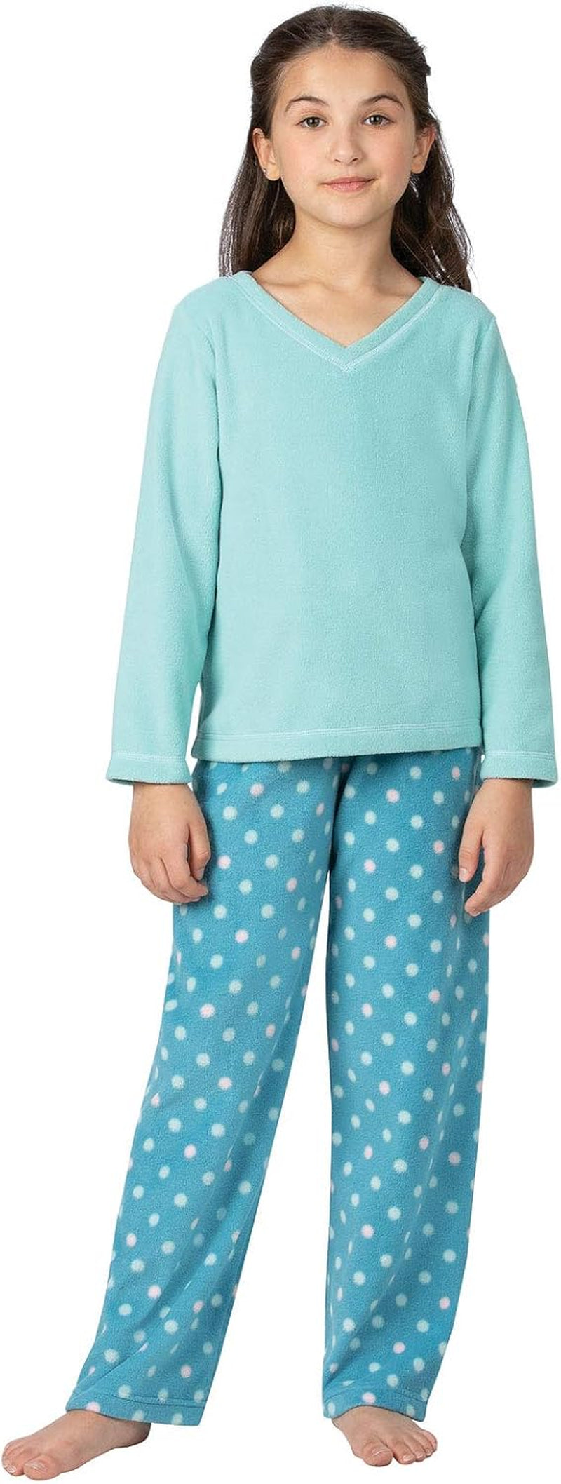 Snug Fit Kids Pjs Boy Pajamas and Girl Pajamas Kids Cotton Pajama Long Sleeve Youth Pajama