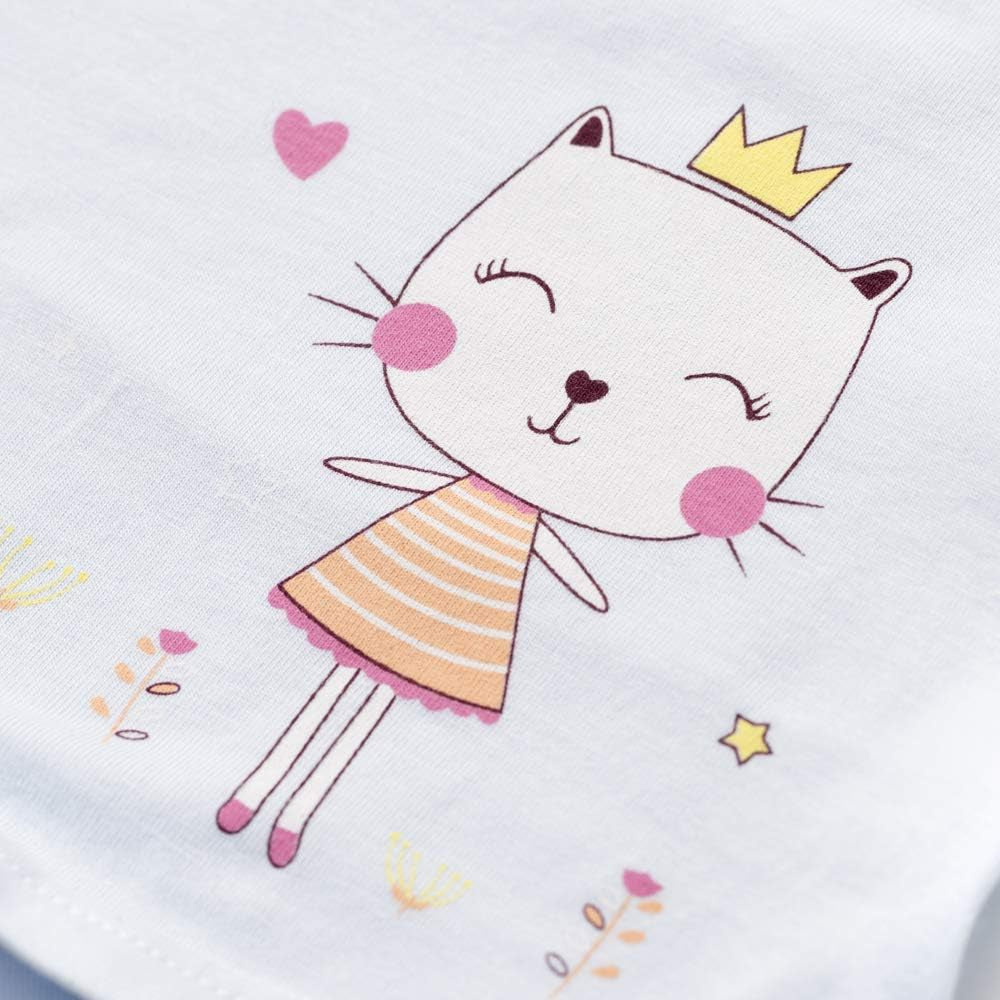 Little Girls Cotton Boy Shorts Toddler Panties Baby Princess Underwear (Pack of 5)