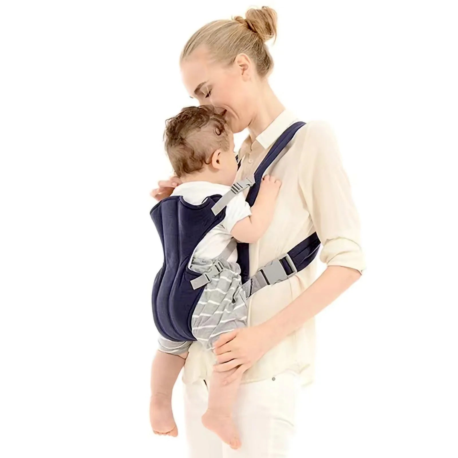 Baby Carrier,Baby Holder Carrier Ergonomic Infant Carrier Adjustable Baby Carrier,Lightweight & Breathable Baby Front and Back Carrier for Infants Toddlers Babies Girl and Boy(Blue)