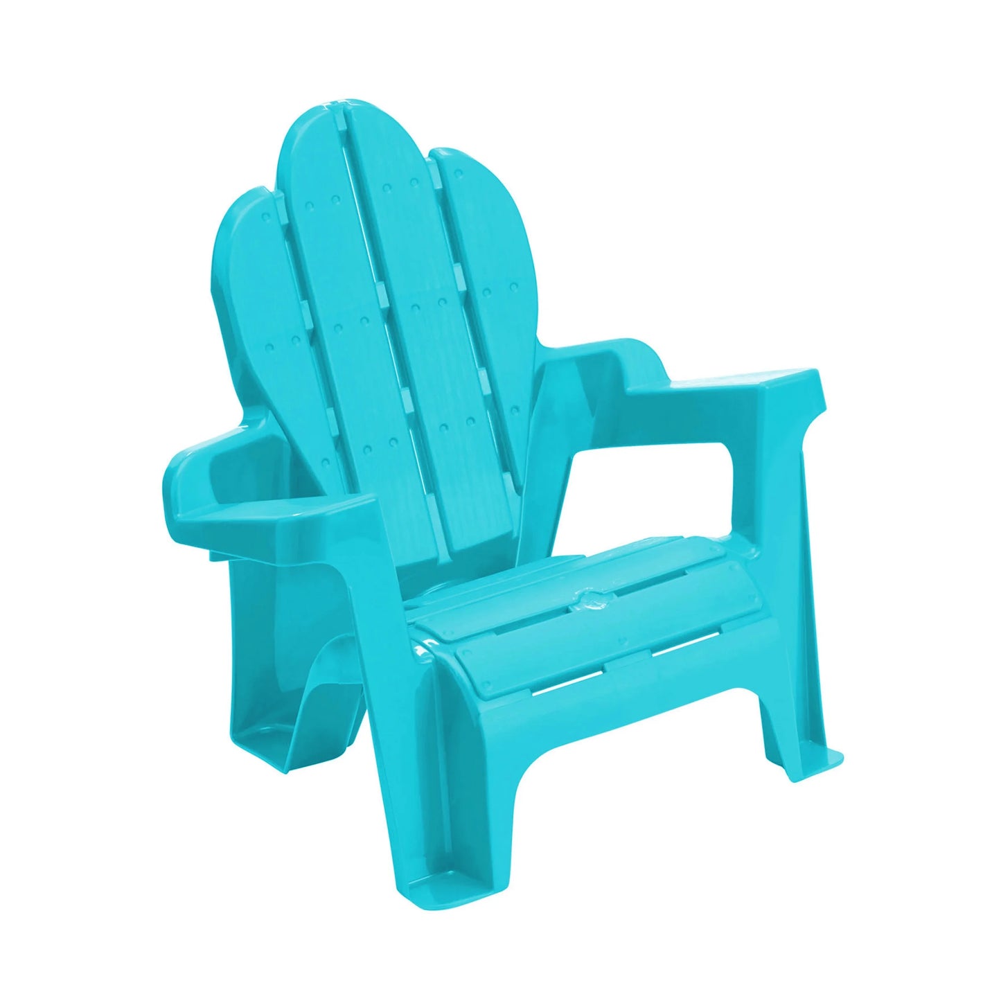 Adirondack Chair for Toddlers, Turquoise, 1 Seat
