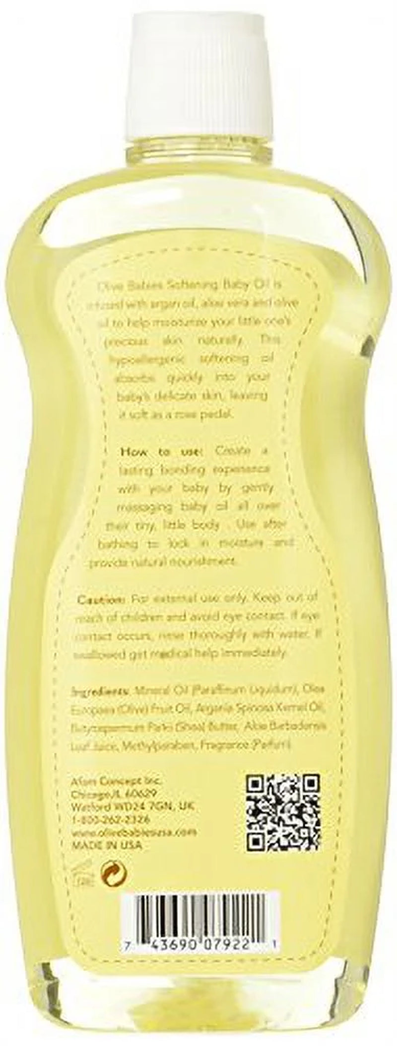 Softening Baby Oil, 12 Fl.Oz
