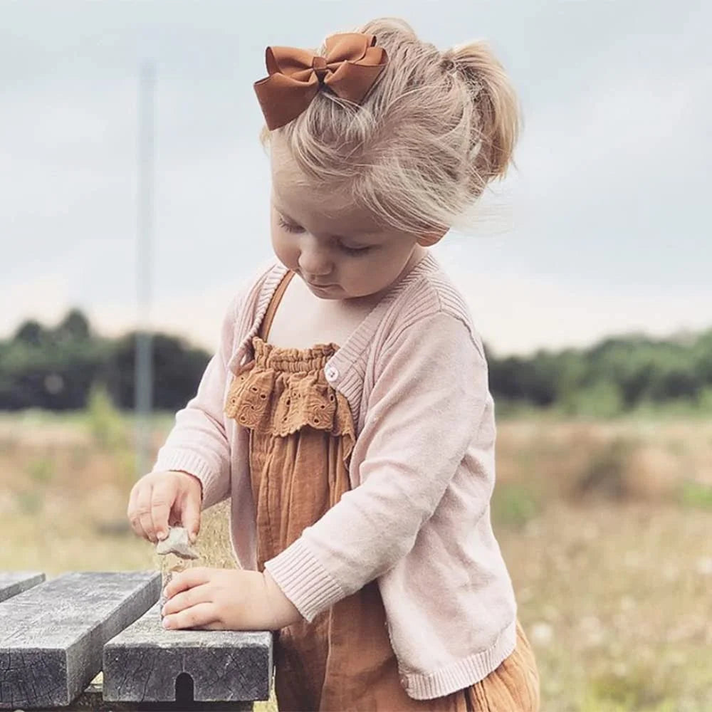 80 Pcs Hair Accessories for Girls, 3" Hair Bows Alligator Clips for Babies Toddlers Teens