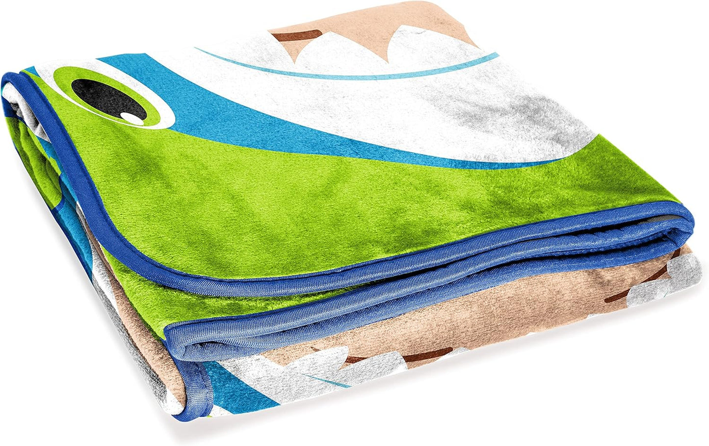 Cocomelon JJ Baby Shark Kid'S Plush Throw Blanket - 46" X 60" Soft Fleece Blanket for Toddlers, Cozy, Fade Resistant