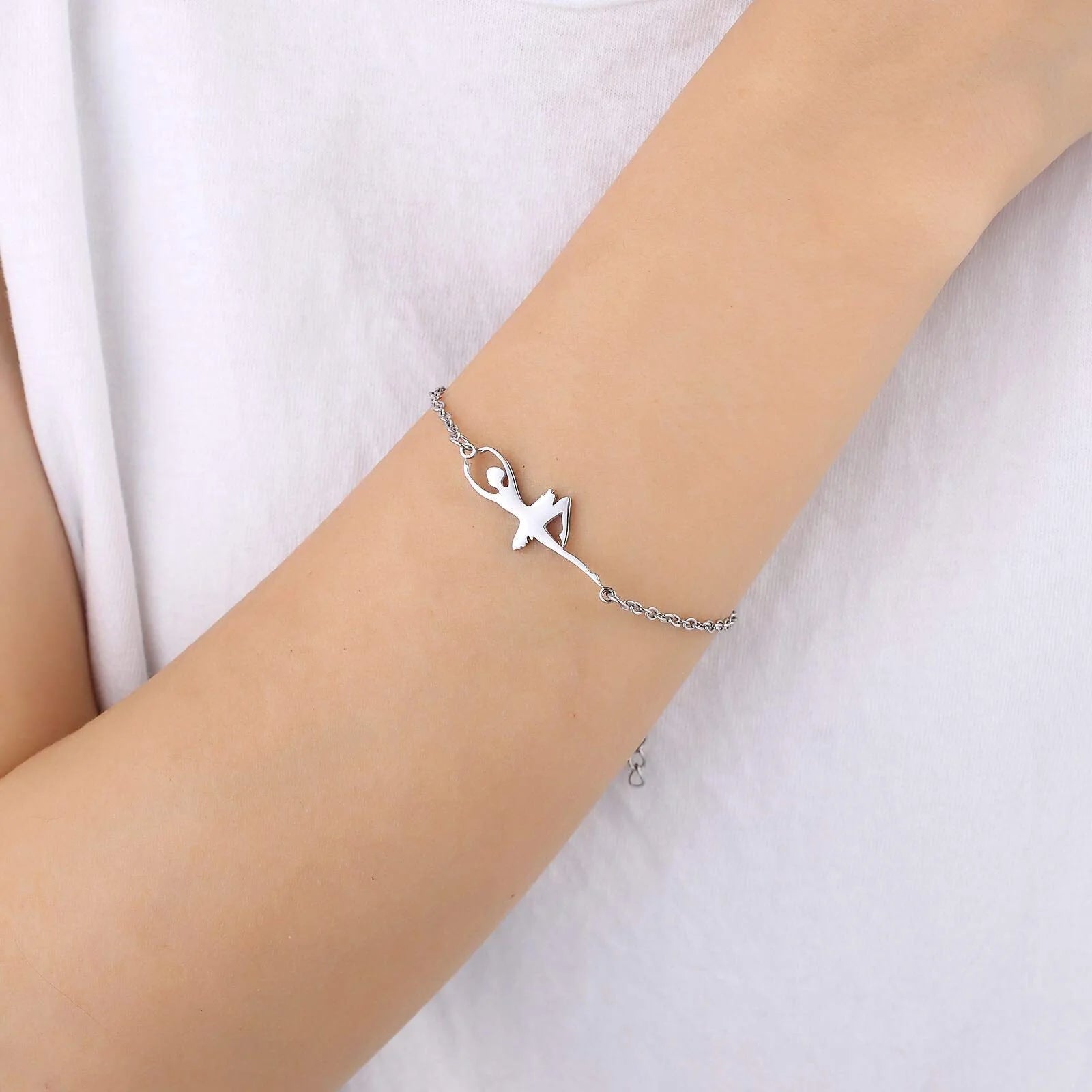 Ballerina Music Box & 3-Piece Jewelry Set - Pink Ballerina