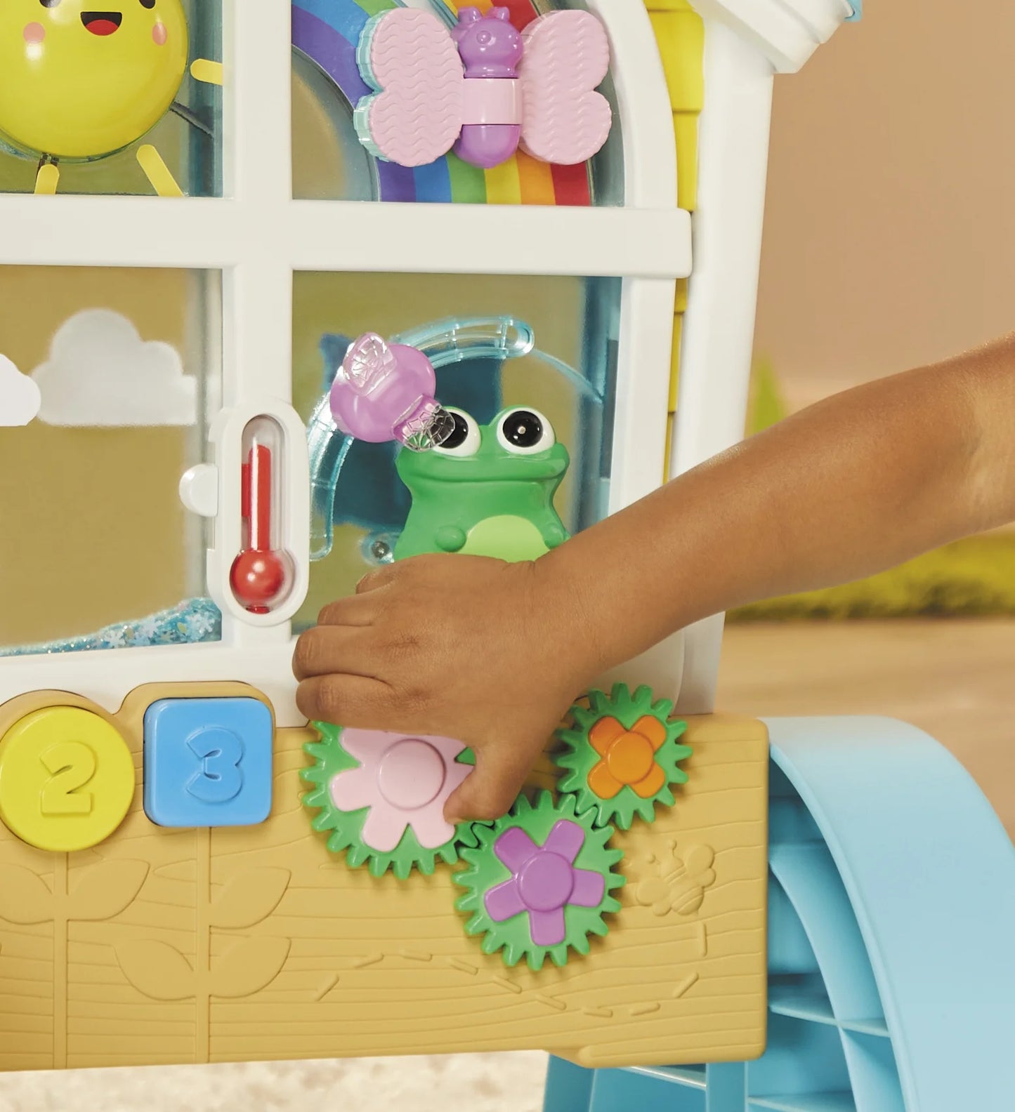 Learn & Play Look & Learn Window, Letters, Numbers, Sounds, Lights, Activity Table, Toy Gift, Infants Toddlers