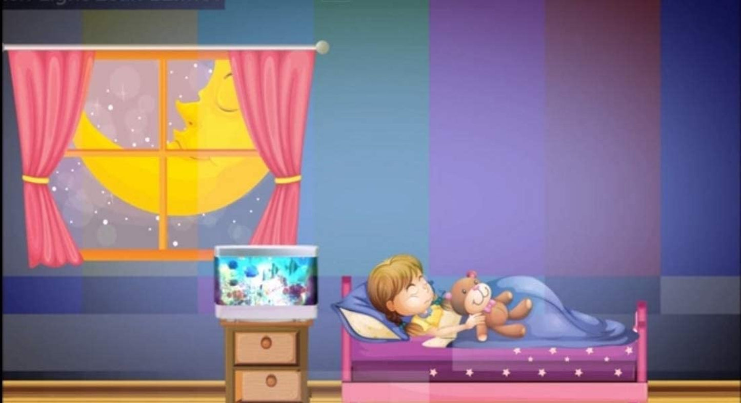 Artificial Tropical Fish Decorative Sensory Aquarium Lamp Virtual Ocean in Motio