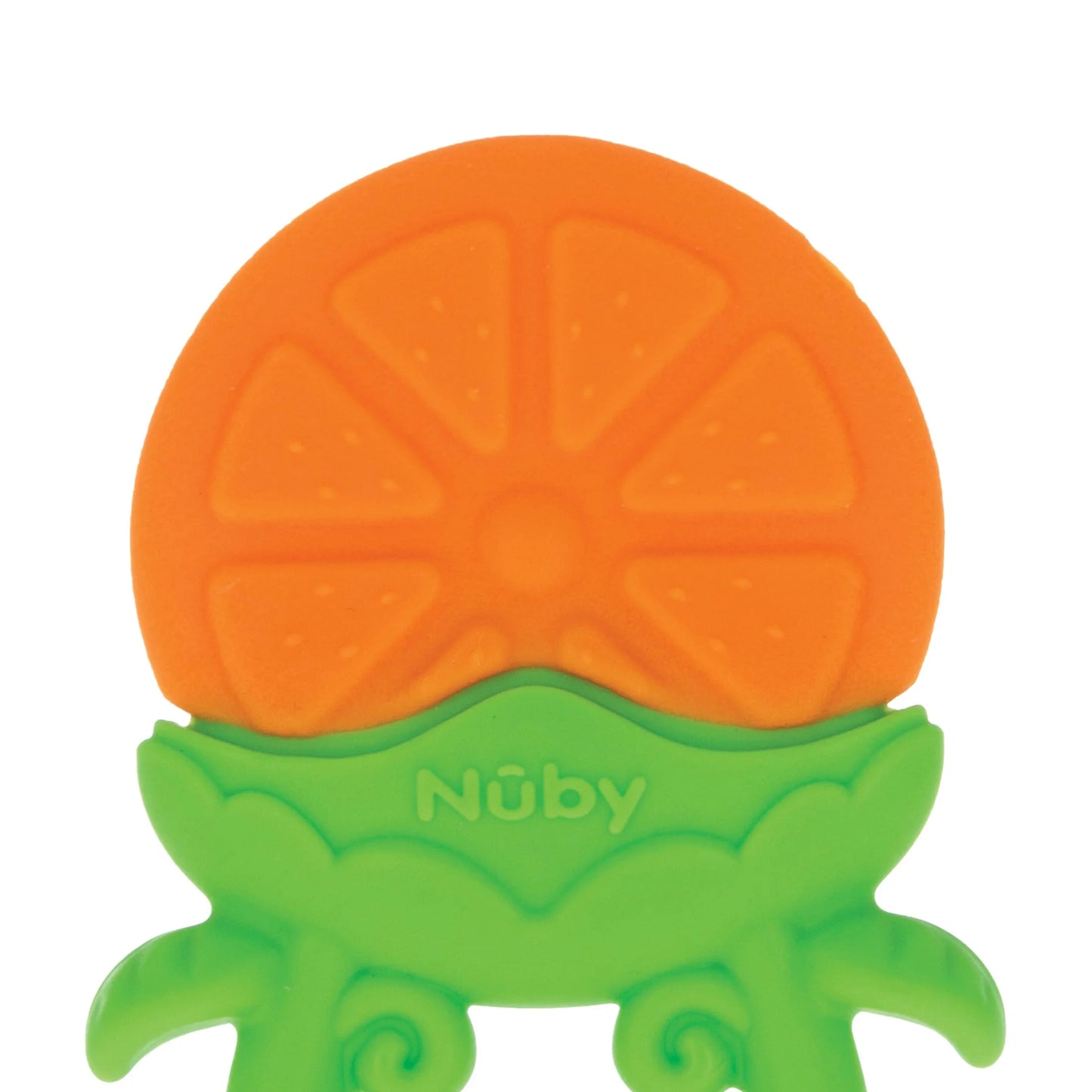 Fruity Chews Silicone Teether for Babies, Orange