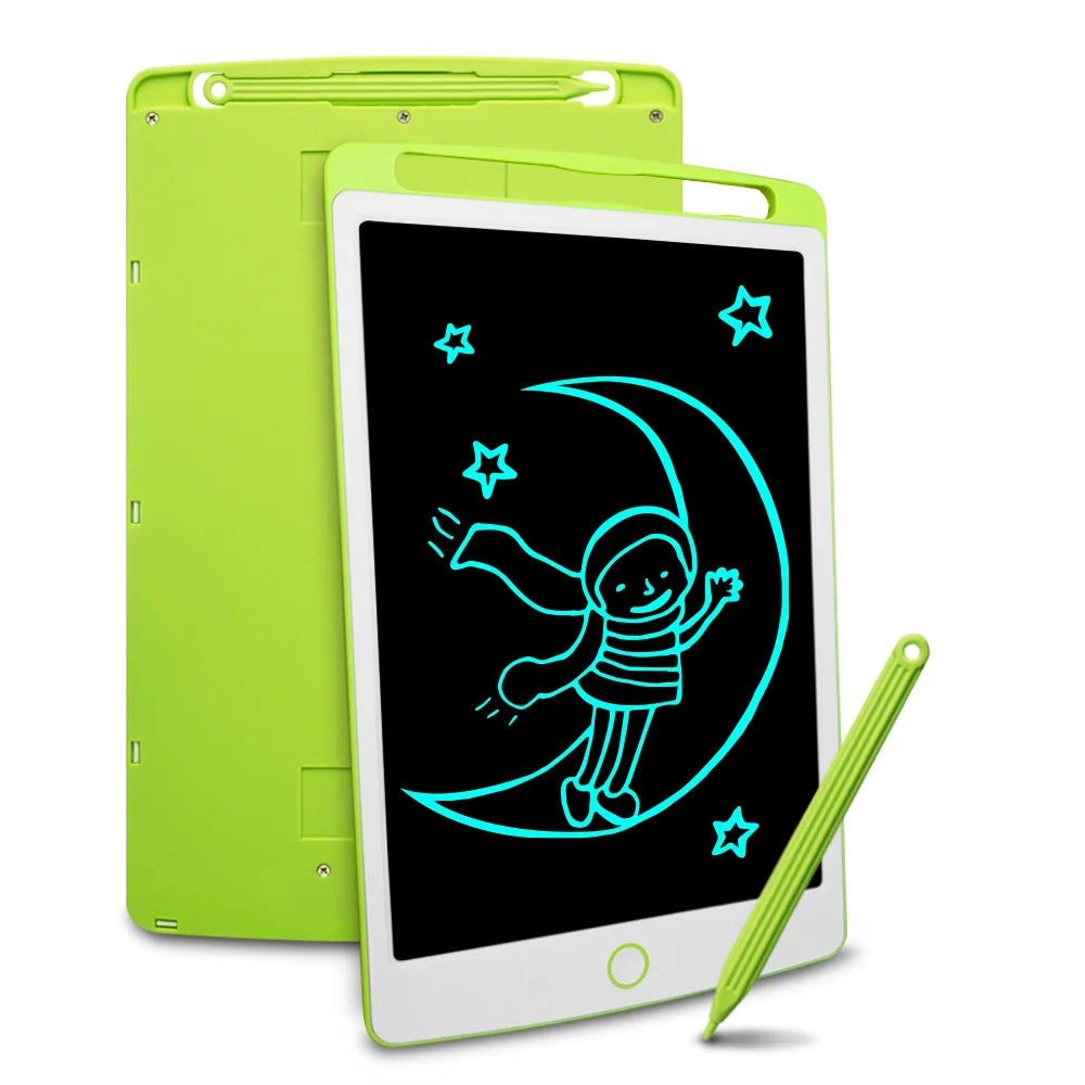 LCD Writing Tablet, 8.5 Inch Electronic Graphics Tablet Mini Drawing Pad Doodle Board, Drawing Tablet for Kids and Adults Green