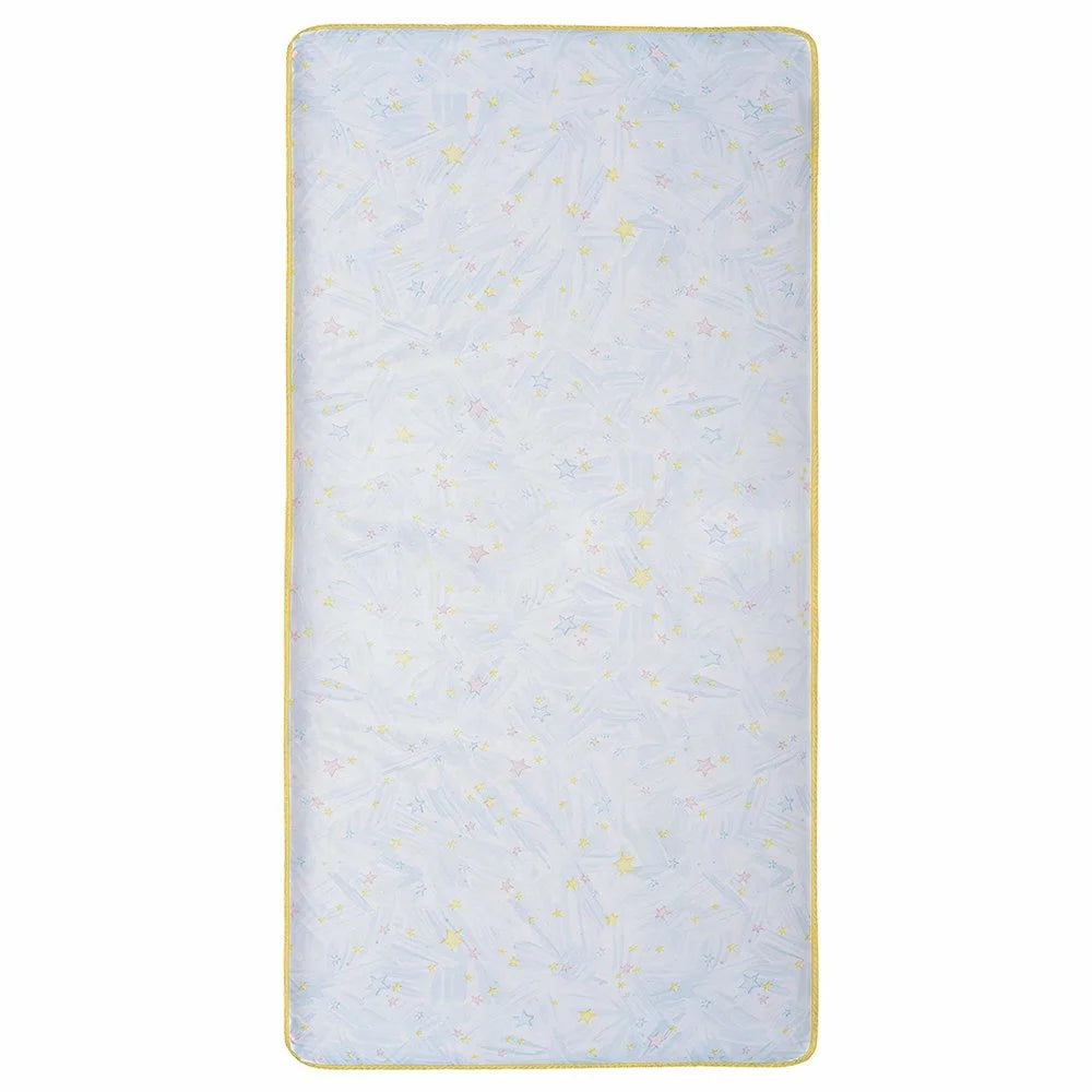 Dream on Me Stars Light Crib and Toddler 202 Coil Mattress