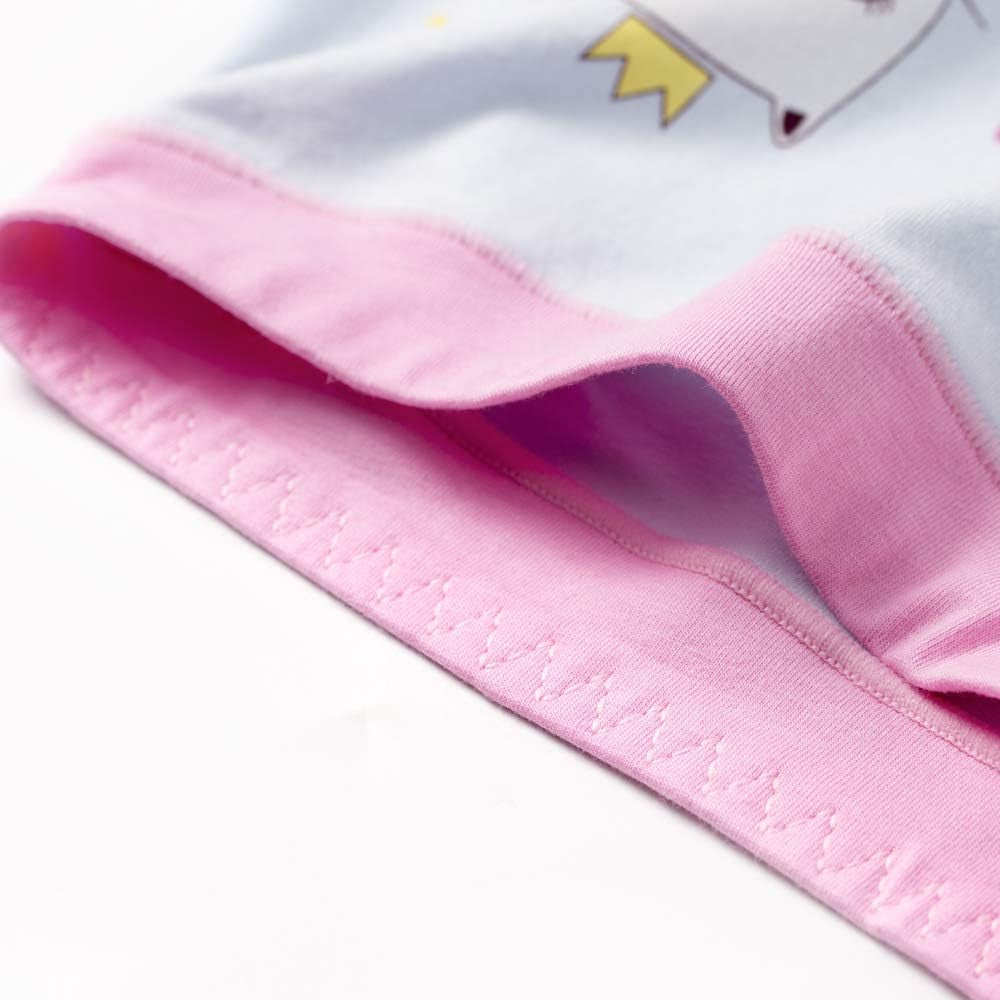 Little Girls Cotton Boy Shorts Toddler Panties Baby Princess Underwear (Pack of 5)