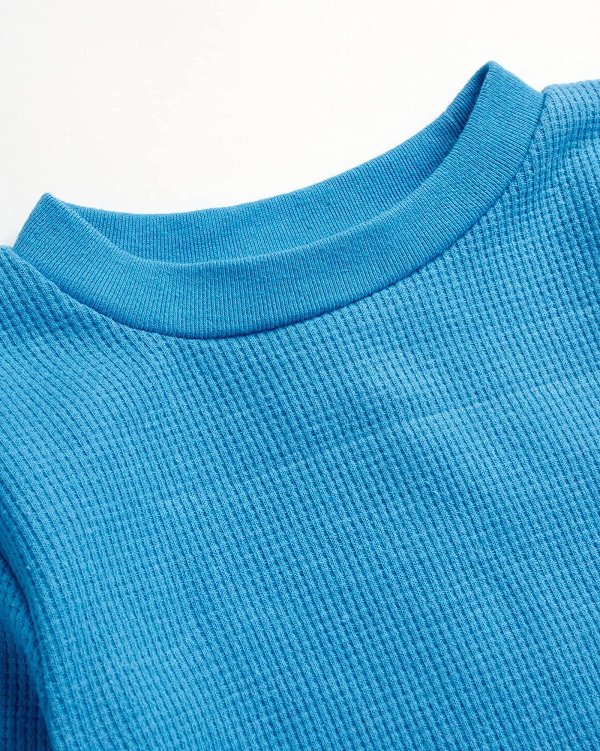 Baby Boys' Thermal Underwear - 6 Piece Waffle Knit Top and Long John Set (12M-2T)