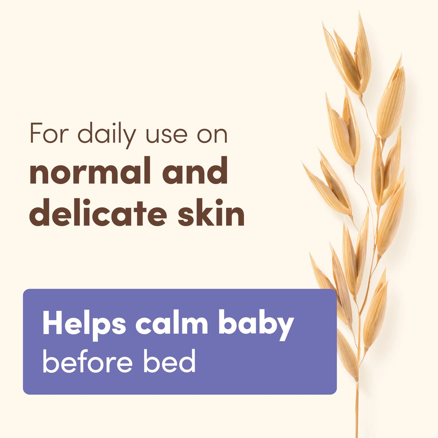 (2 Pack)  Baby Calming Comfort Bath Body Wash, Lavender & Vanilla, 8 Fl Oz