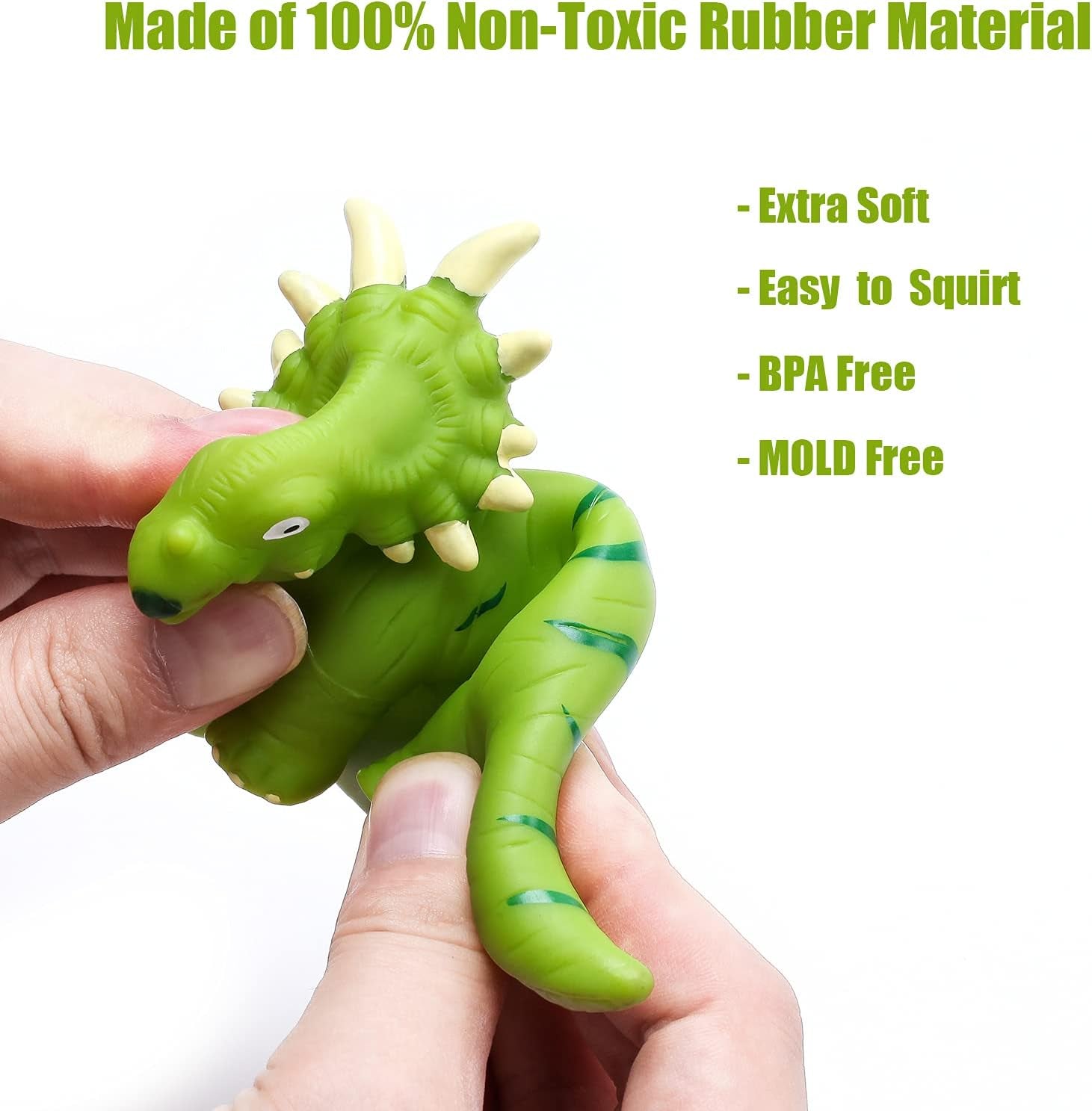 Dinosaur Bath Toys - Squirt & Pool Toys for Kids