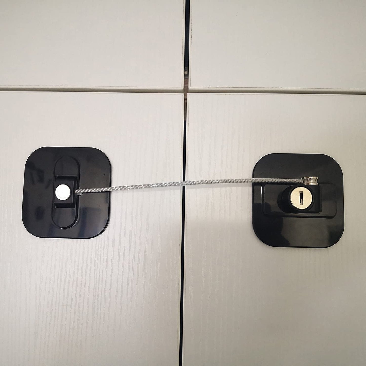 Upgraded Refrigerator Lock for Adults, Fridge Locks for Kids with Key