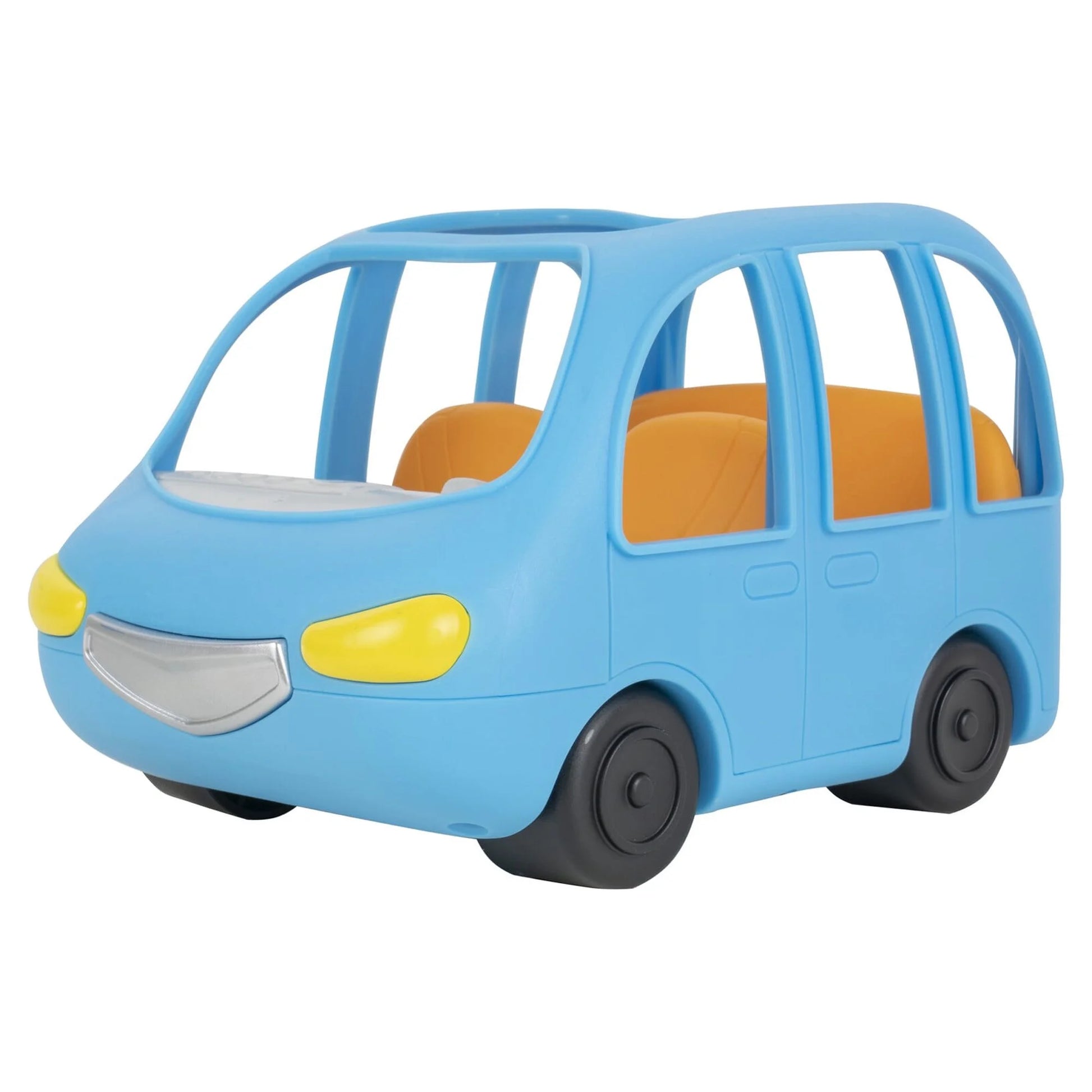 Cocomelon Family Fun Car, with Sounds - Includes JJ - Plays Clip of Song, Are We There yet - Toys for Kids, Toddlers, and Preschoolers