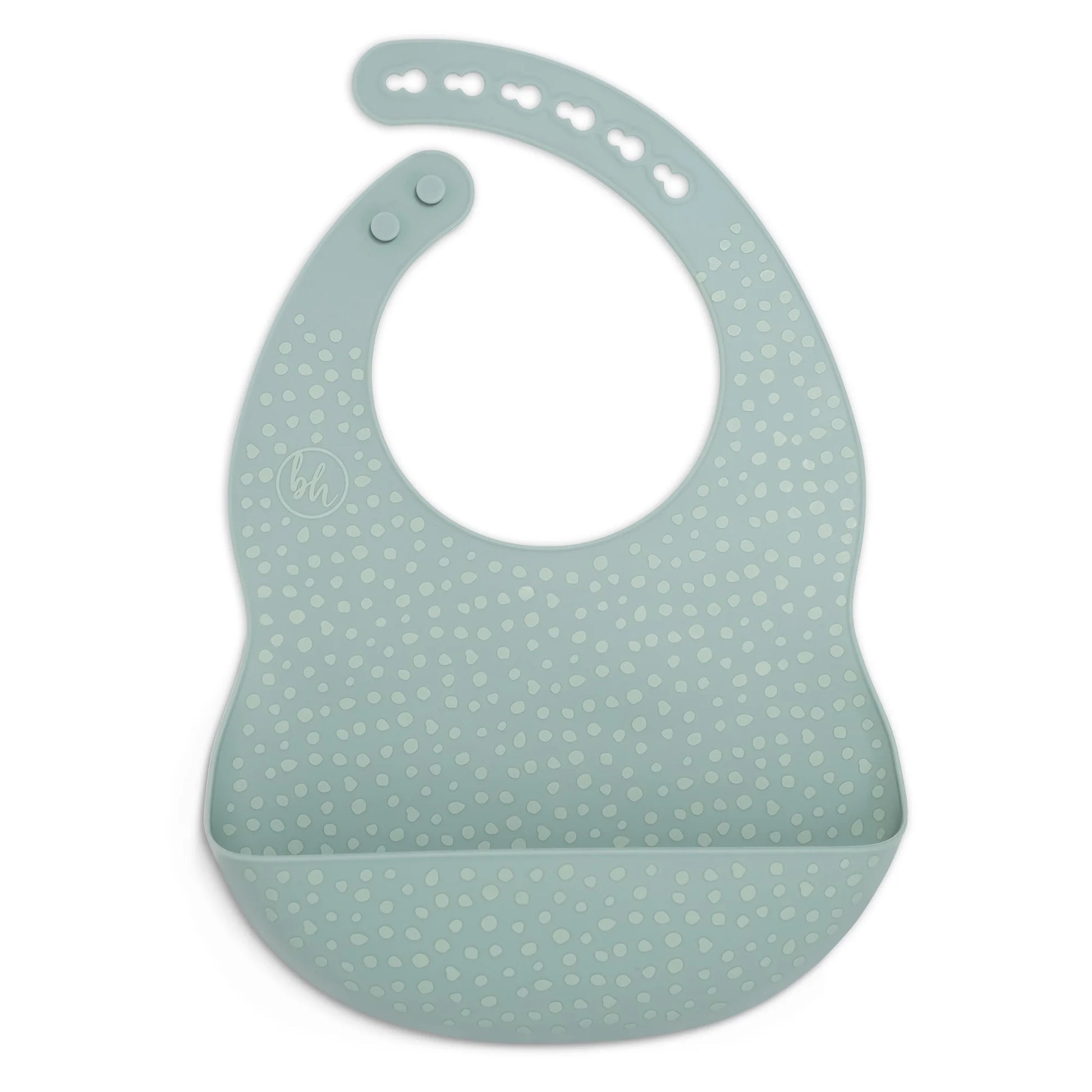 5-Piece Baby-Led Weaning Silicone Tableware, Infants and Toddlers, Sage Green
