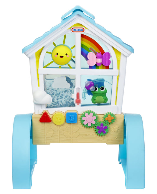 Learn & Play Look & Learn Window, Letters, Numbers, Sounds, Lights, Activity Table, Toy Gift, Infants Toddlers