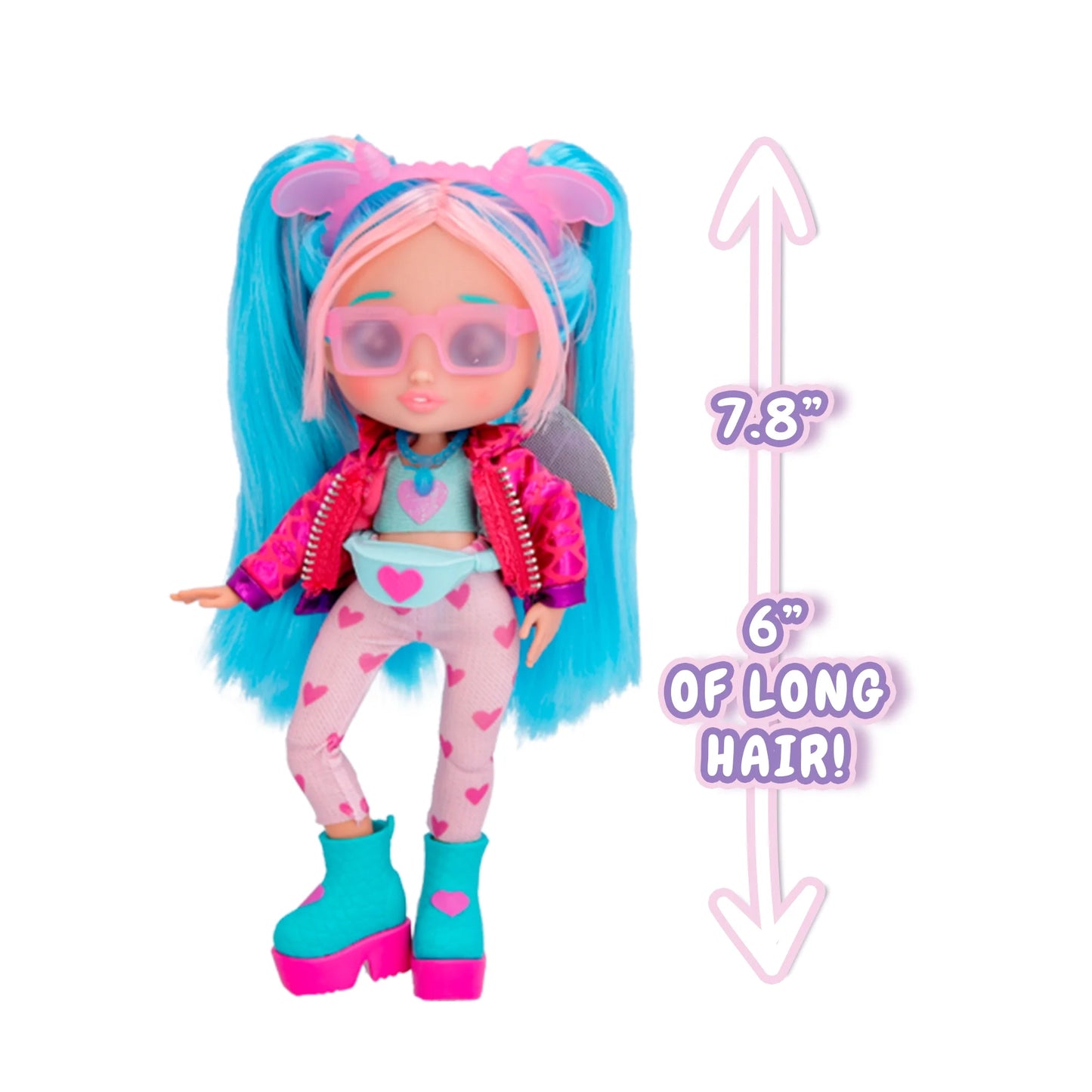 by Cry Babies Bruny 8 in Fashion Doll with 9+ Surprises - Ages 4 and Up