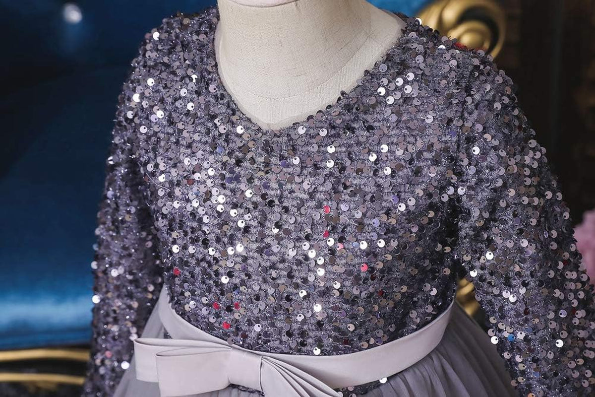 Girls Long Sleeve Royal Palace Lace Dance Princess Gothic Victorian Gowns Fancy Masquerade Dress up for Party Wedding Pageant