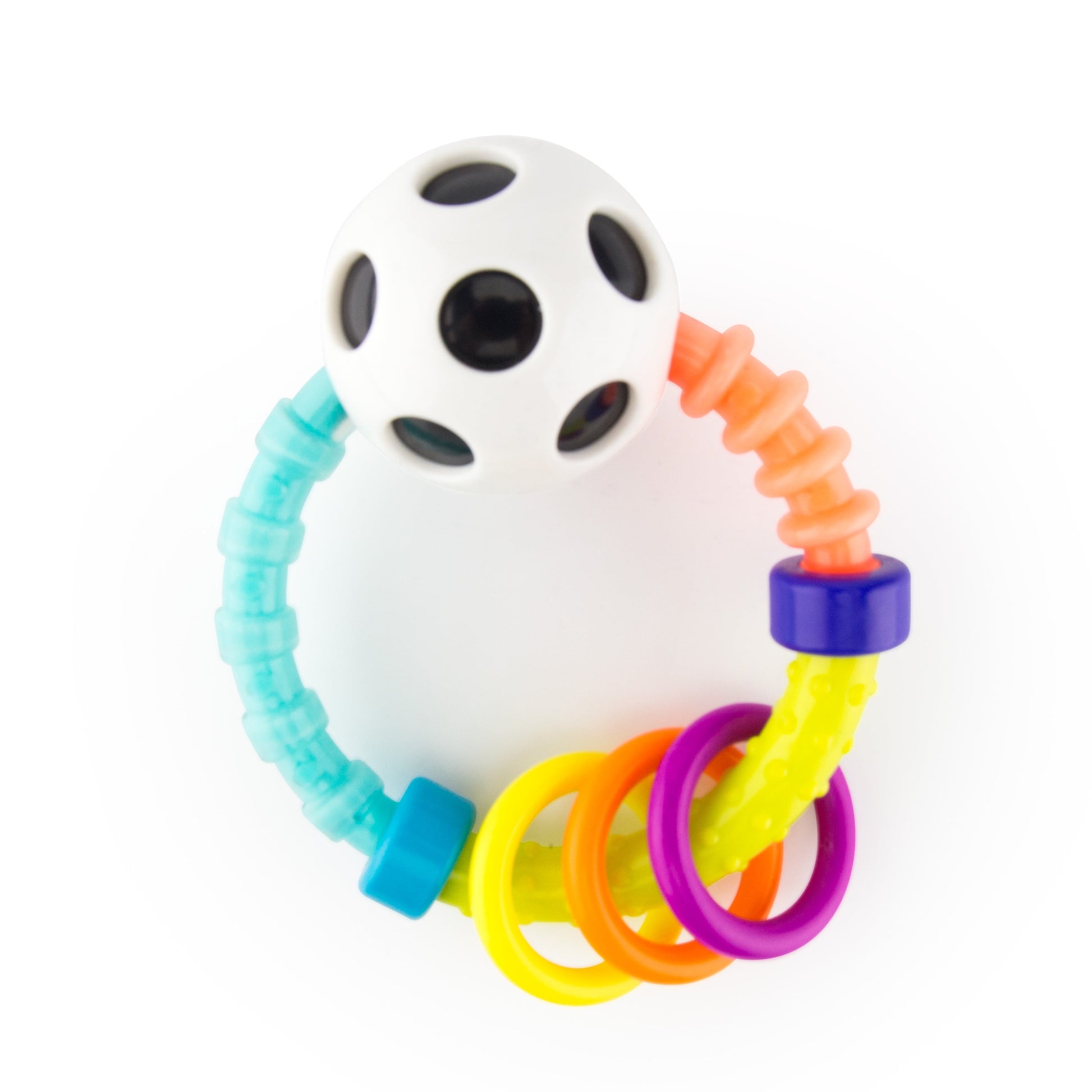 Rainbow & Rattles Sensory Toy Set for Infants