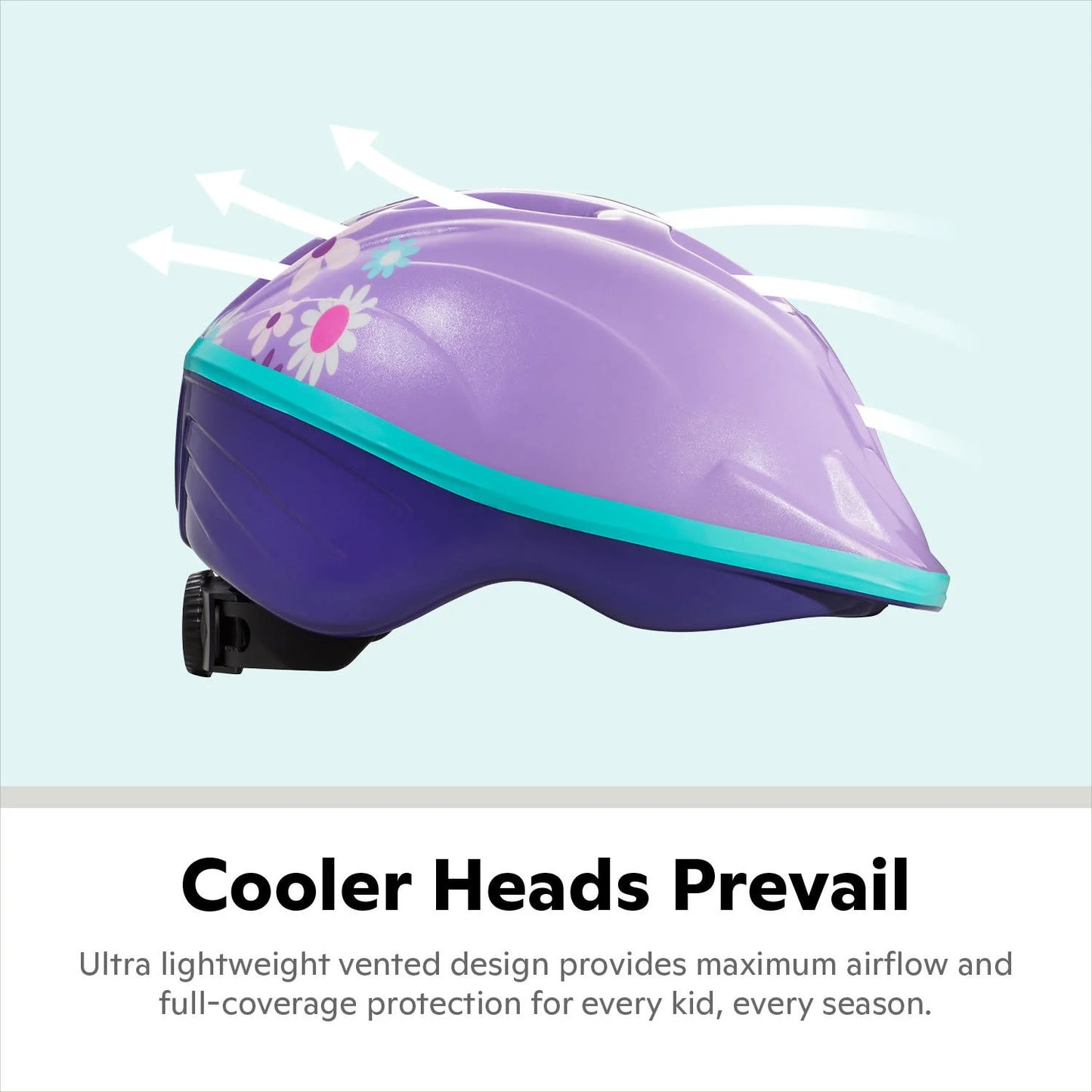 Classic Toddler Bike Helmet, Ages 3-5, Purple