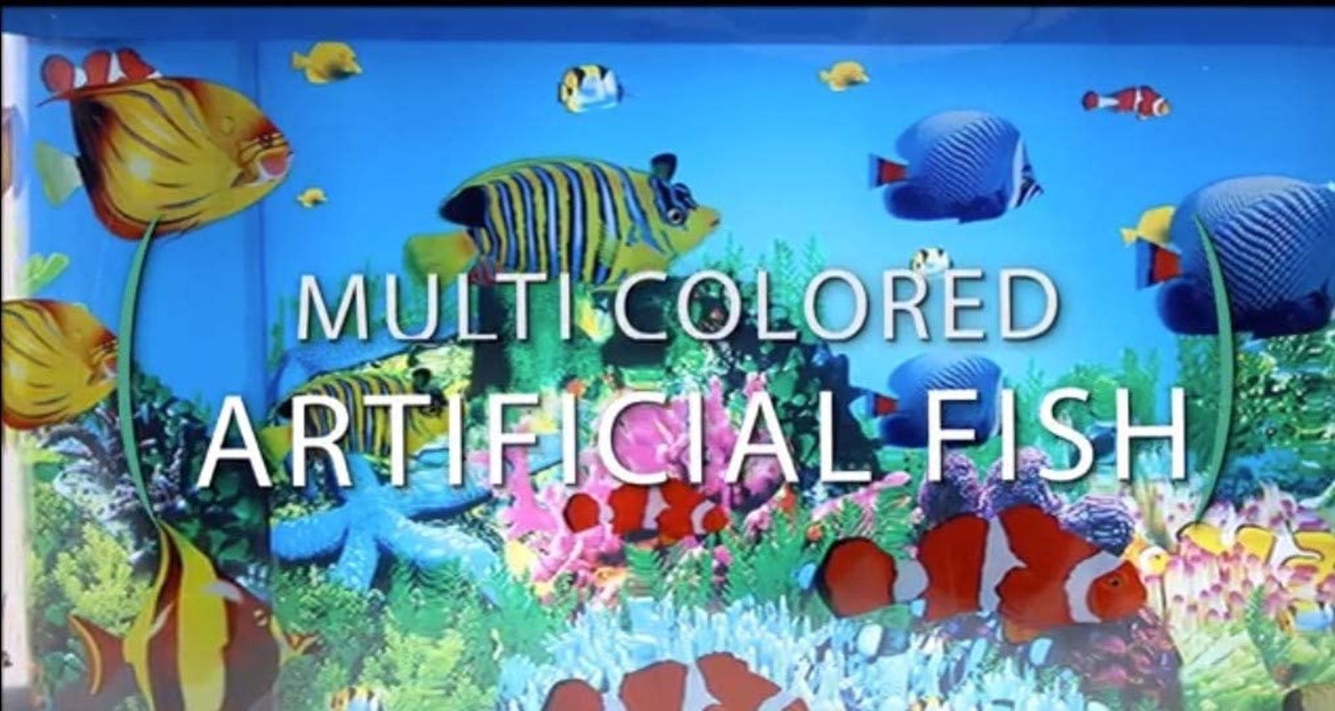 Artificial Tropical Fish Decorative Sensory Aquarium Lamp Virtual Ocean in Motio
