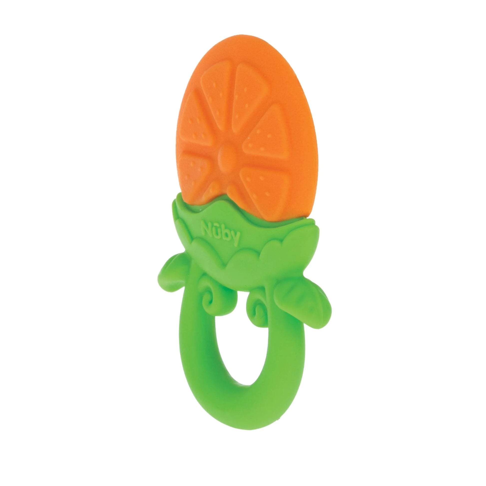 Fruity Chews Silicone Teether for Babies, Orange