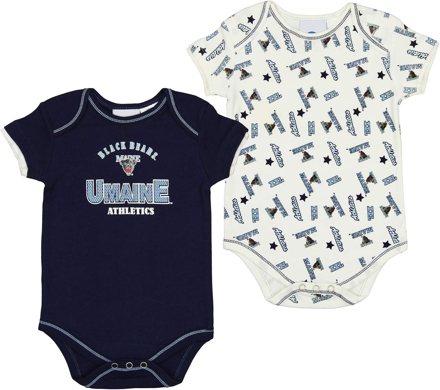 NCAA Infants Umaine Black Bears 2 Piece Creeper Pack