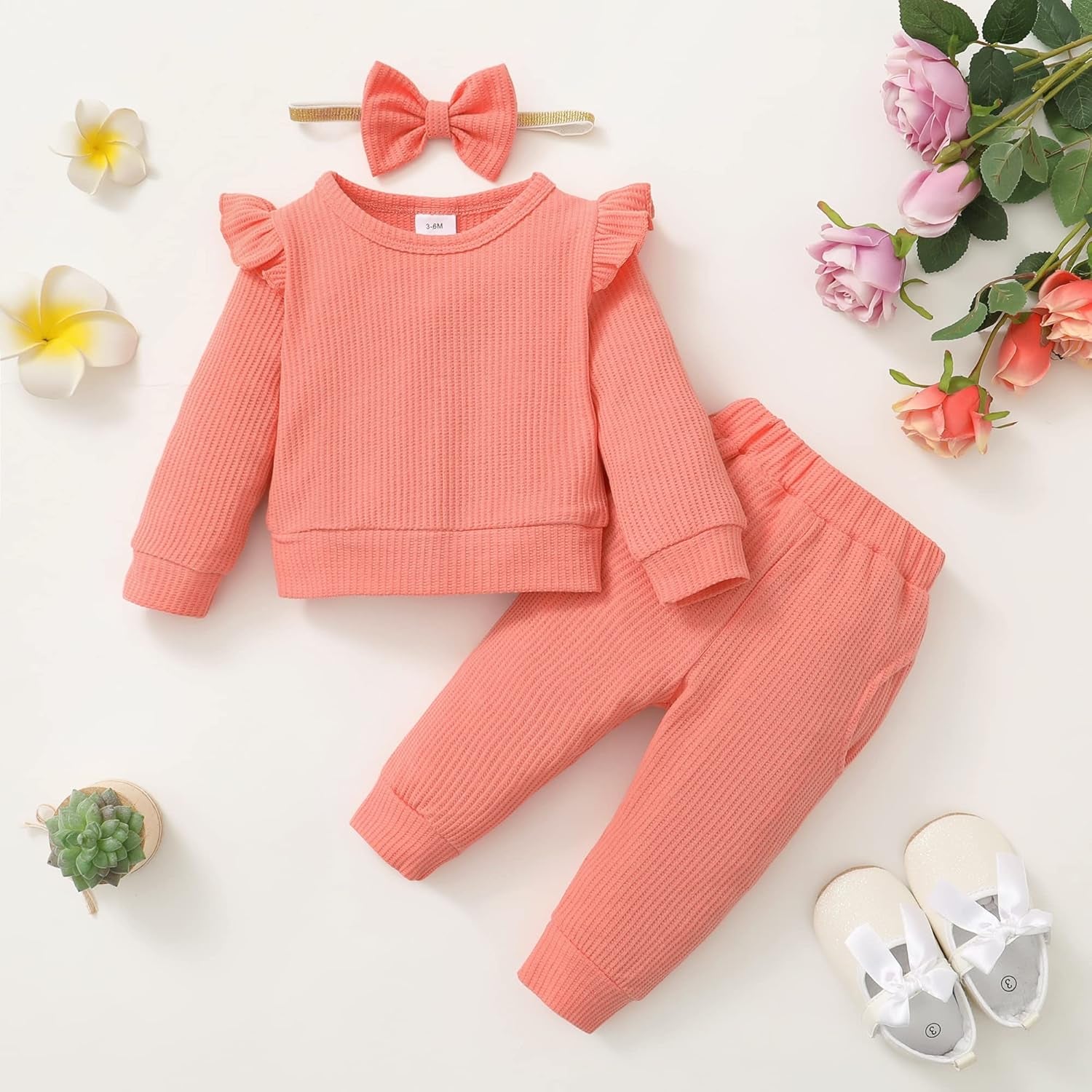 Baby Girl Clothes Infant Toddler Girls Fall Winter Outfits Sweatshirts Clothing Set 3 6 12 18 24 Month 2T 3T