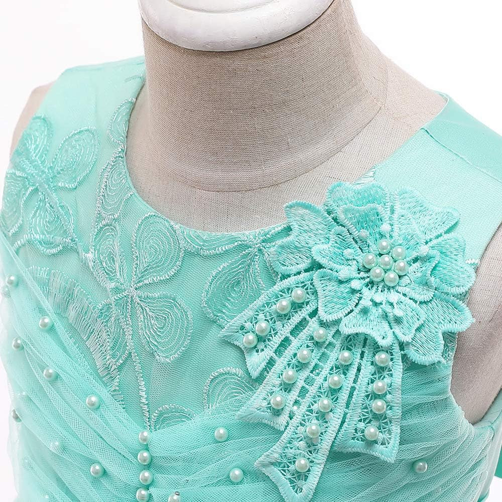 Girls Dress Party Dress for Girls Knee Length Cute Priness Dress Christmas Holiday Dress