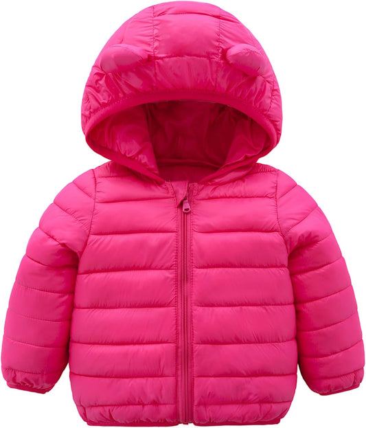 Toddler Winter Coats Lightweight Puffer Jacket for Baby Infant Kids, 6-12 Month,12-18 Month, 2T,3T,4T