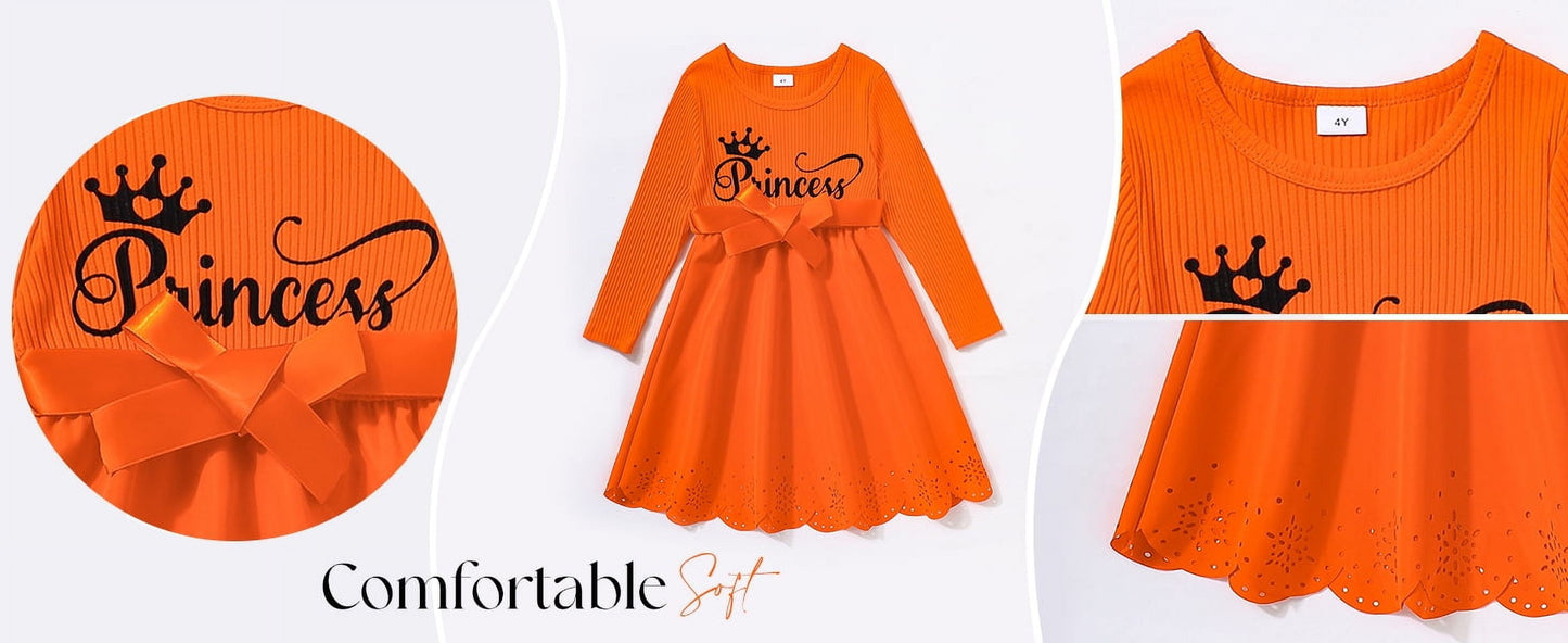 Toddler Girls Long Sleeve Dress Christmas Formal Dresses,3Year