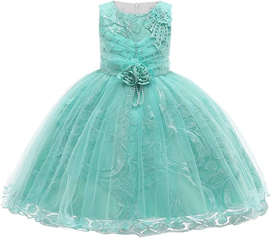 Girls Dress Party Dress for Girls Knee Length Cute Priness Dress Christmas Holiday Dress